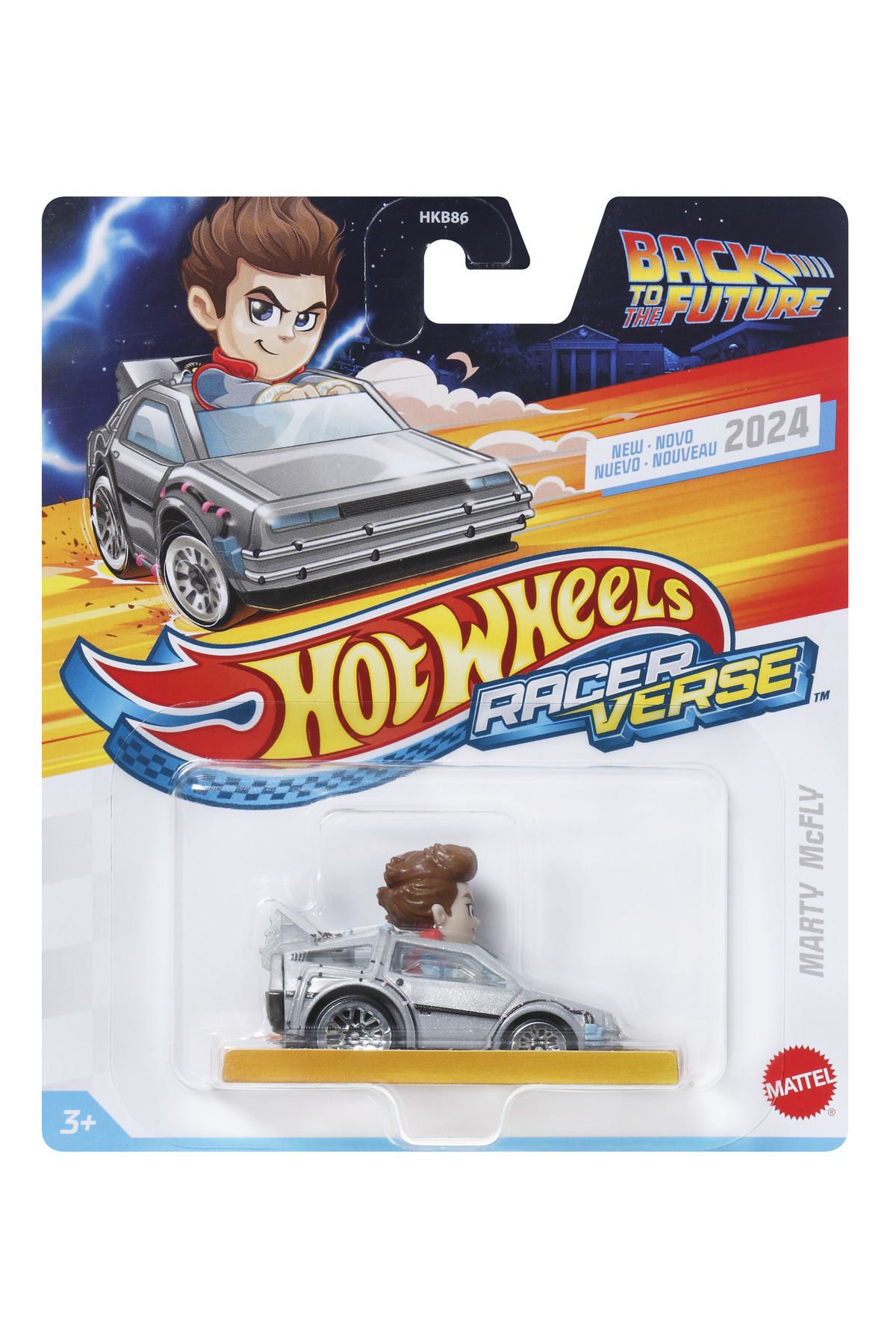 HOT WHEELS Racer Verse Tekli Aralar Back to the Future Marty McFly