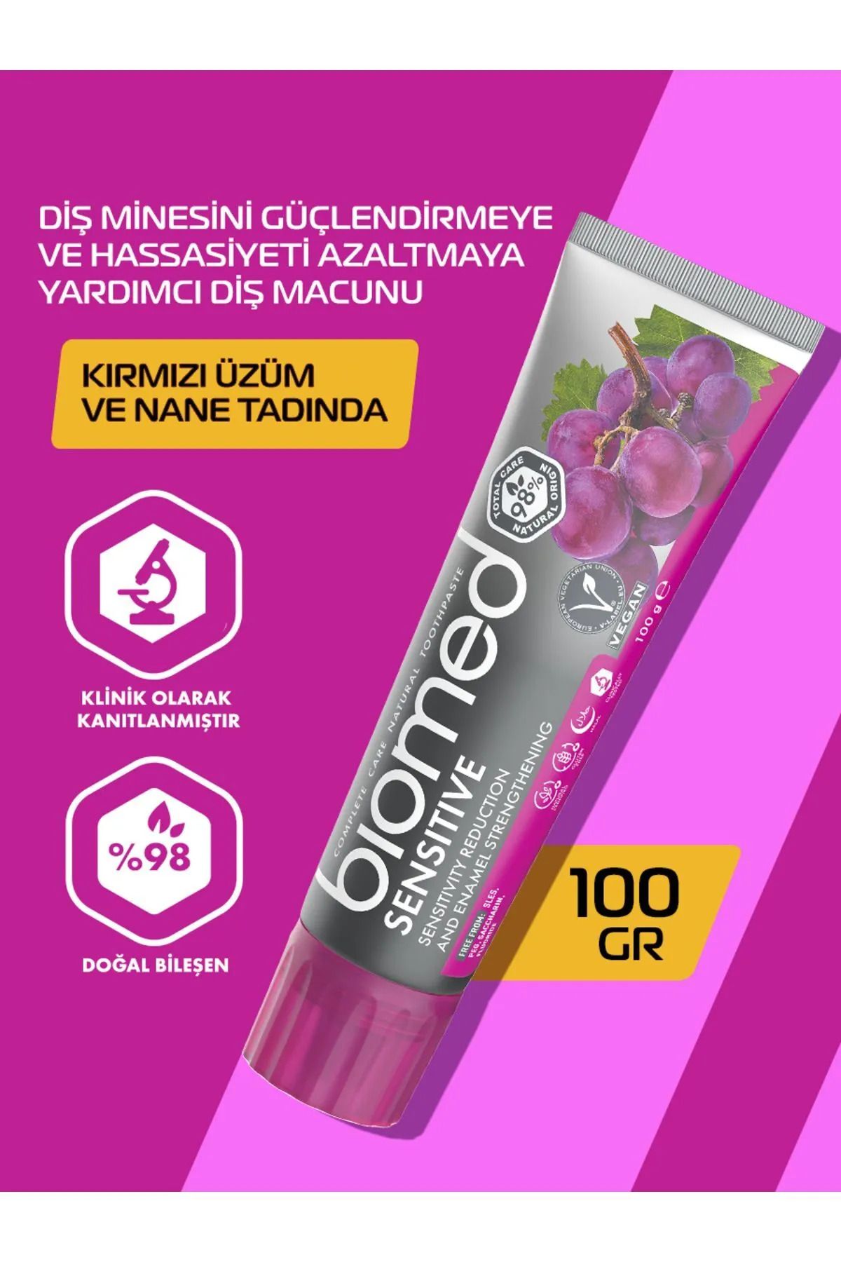 Biomed Marka: Sensitive Diş Macunu 100 Ml