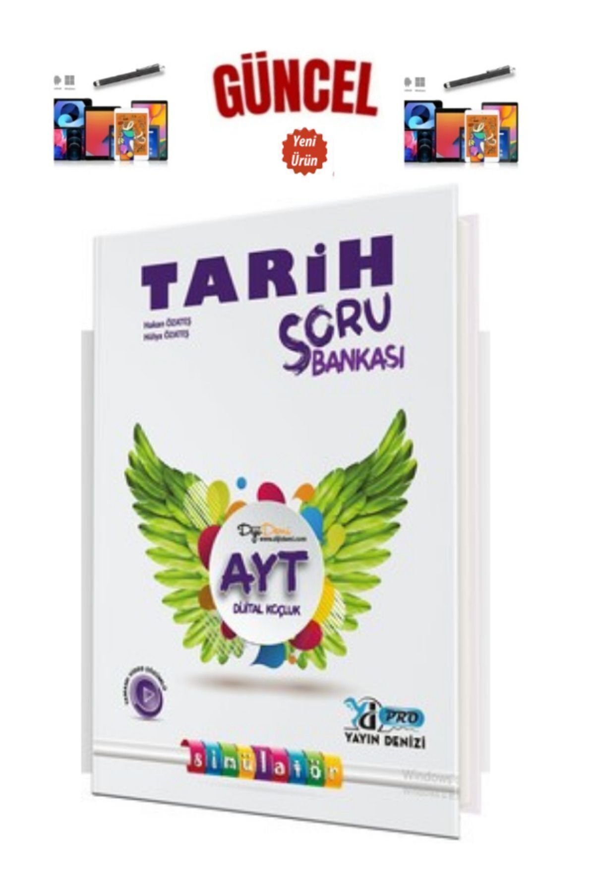 Yayın Denizi Yayınları Güncel AYT Tarih Pro Video Çözümlü Soru Bankası+Dokunmatik Kalem