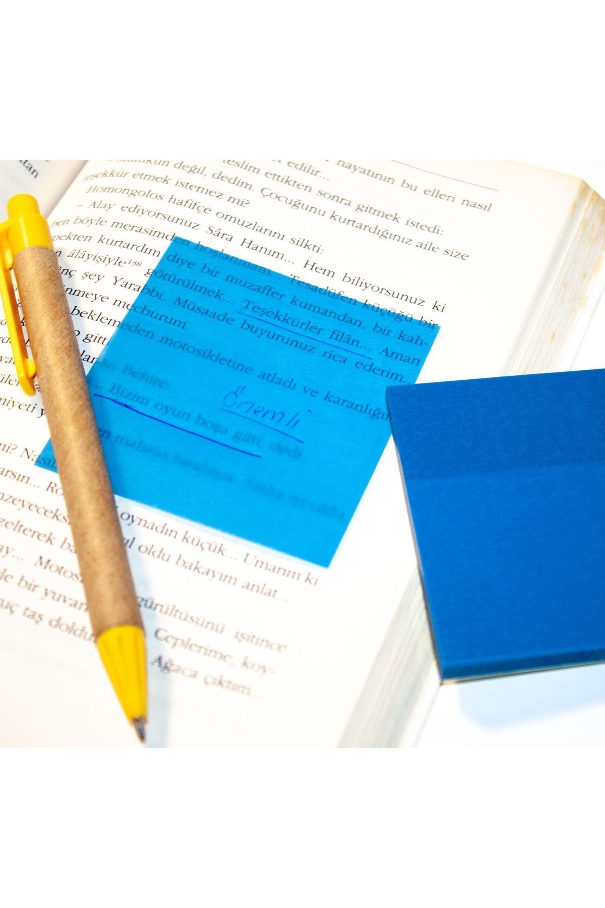 Paste Notes Şeffaf Yapışkanlı Not Kağıdı / Transparan Sticky Notes - 50 Yapraklı