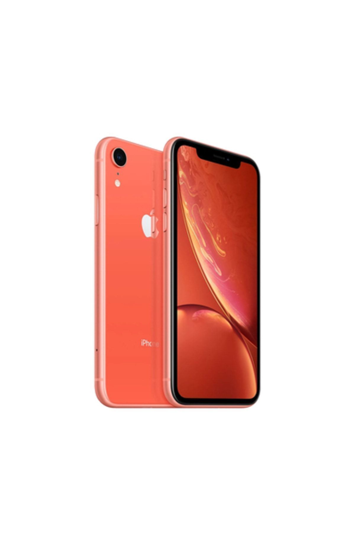 Apple İphone Xr Coral 64gb Yenilenmiş C Kalite (12 AY GARANTİLİ)