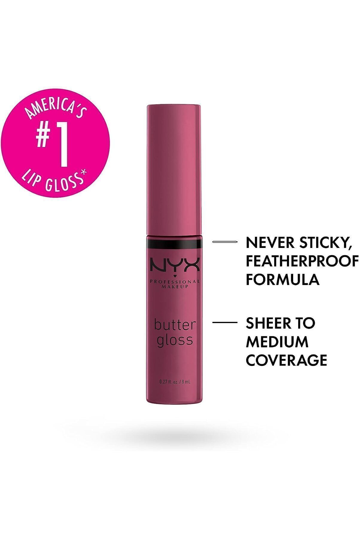 NYX Butter Gloss-dudak Parlatıcısı-cranberry Pie 15 G