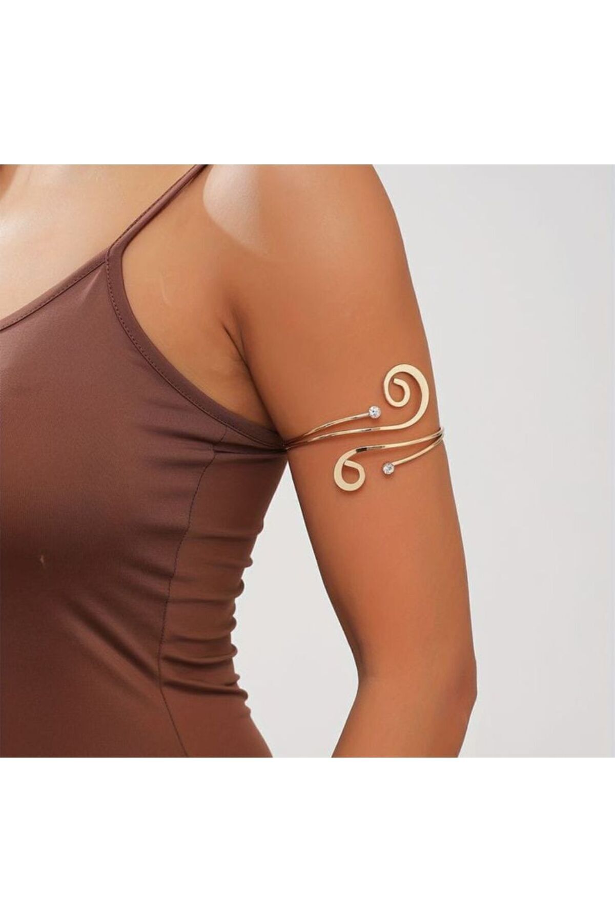 şira sirius Kadın Trend Yeni Model Arm Cuff Ayarlanabilir Metal Kol, Pazu Bilekligi