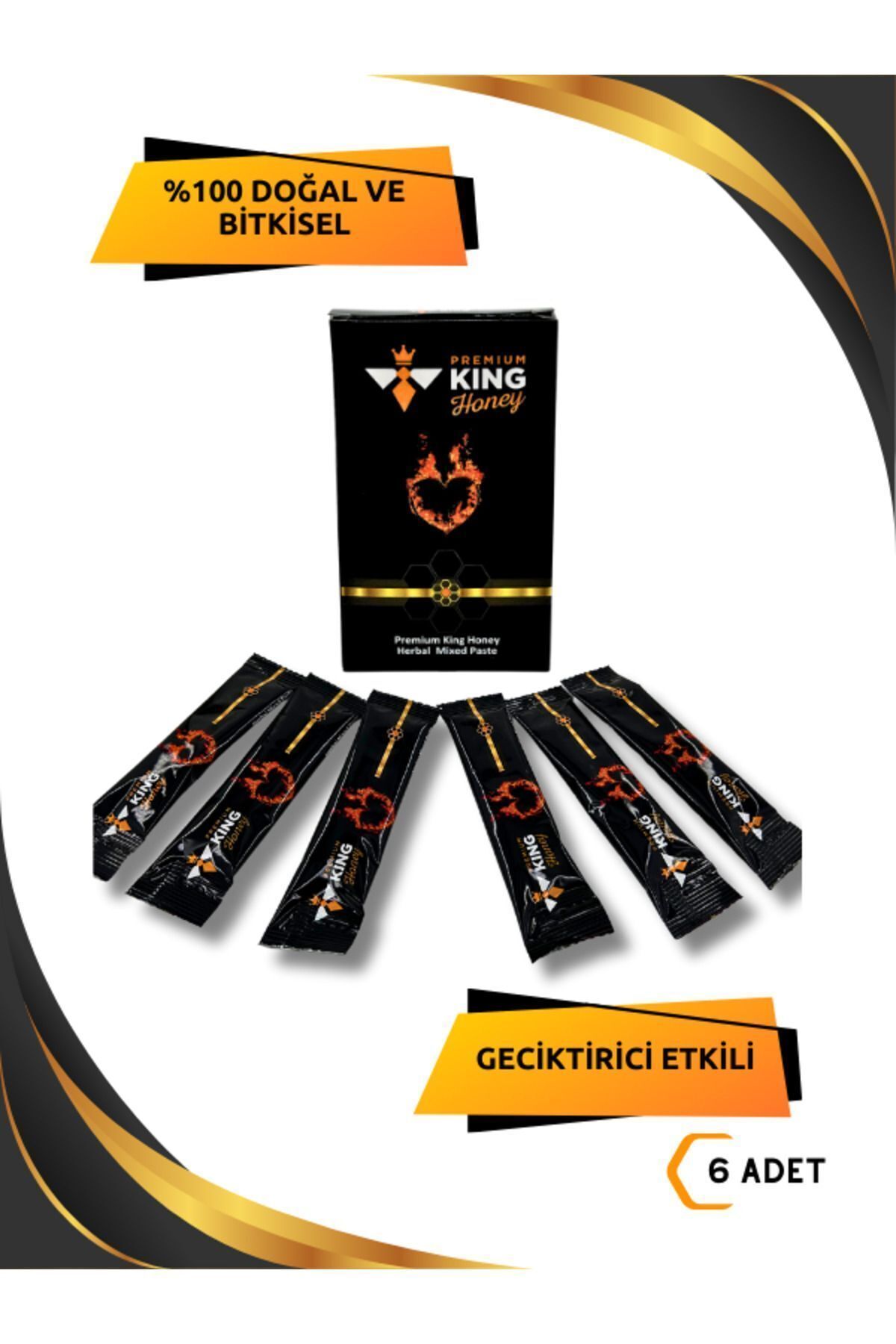 Premium honey Premium king honey ve bitkisel macun 6*15 gr
