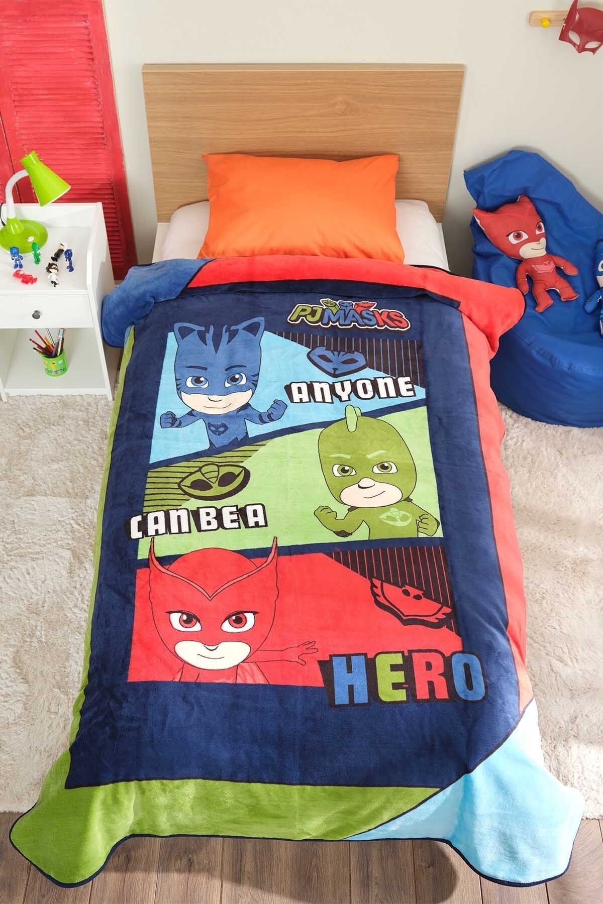 Pj Masks Pj Masks by Karaca Home Hero Tek Kişilik Battaniye
