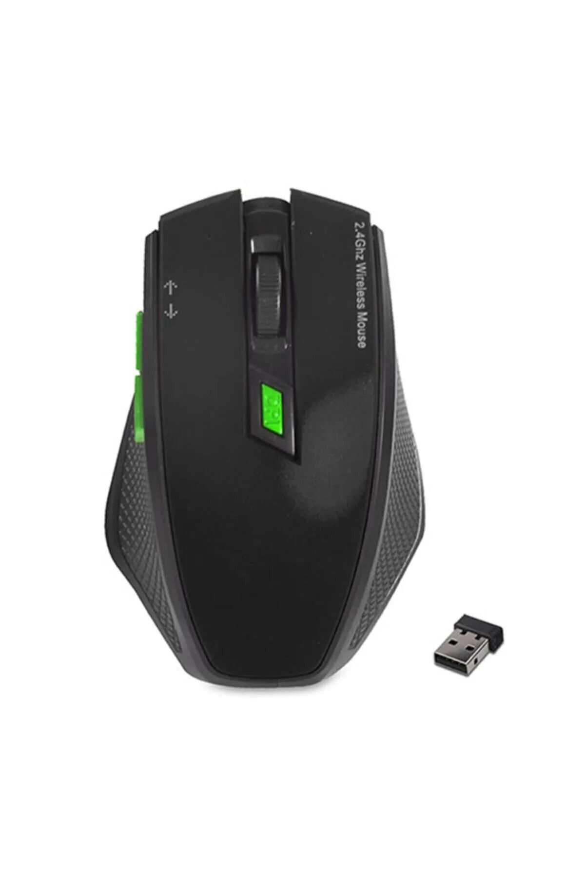 nelerbulurum Tak-Çalıştır 2.4GHZ SİYAH OPTİK KABLOSUZ MOUSE