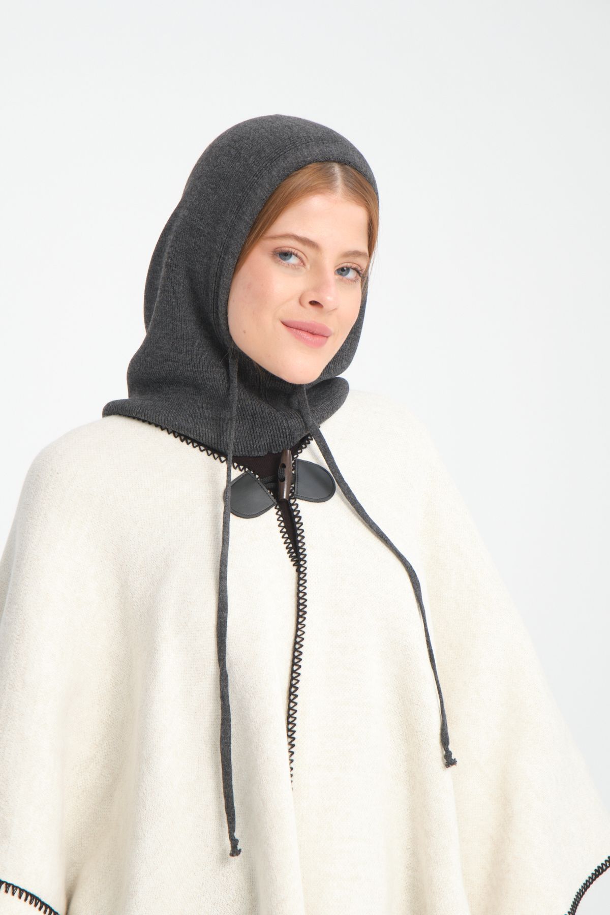 VEGA MODA Ayarlanabilir Triko Başlık, Balaclava, Triko Başlık, Bere, Kapüşonlu Başlık, Triko Örgü Balaclava
