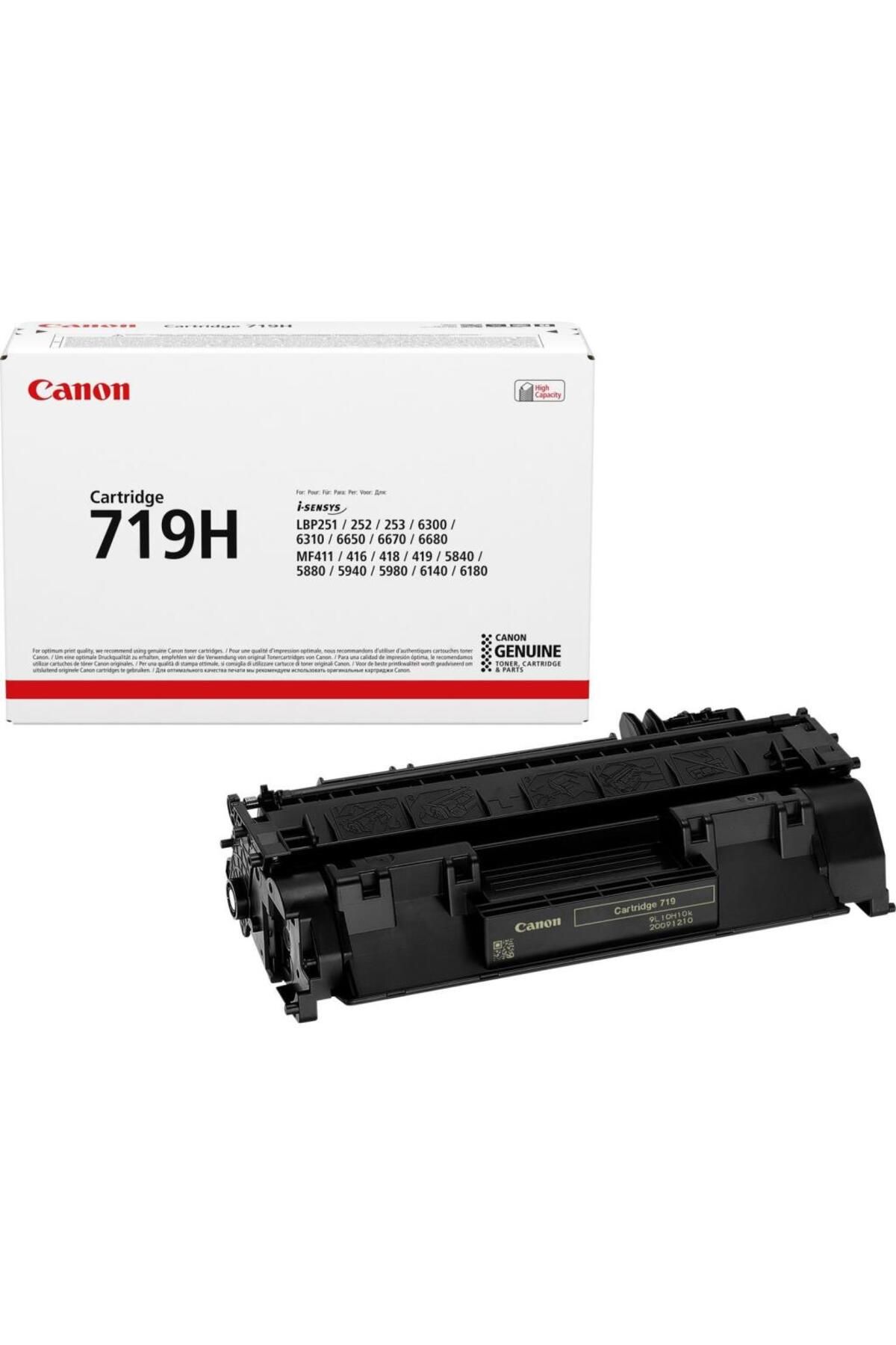 Canon Crg 719hbk (5840-6650-5940-5980) Siyah Toner