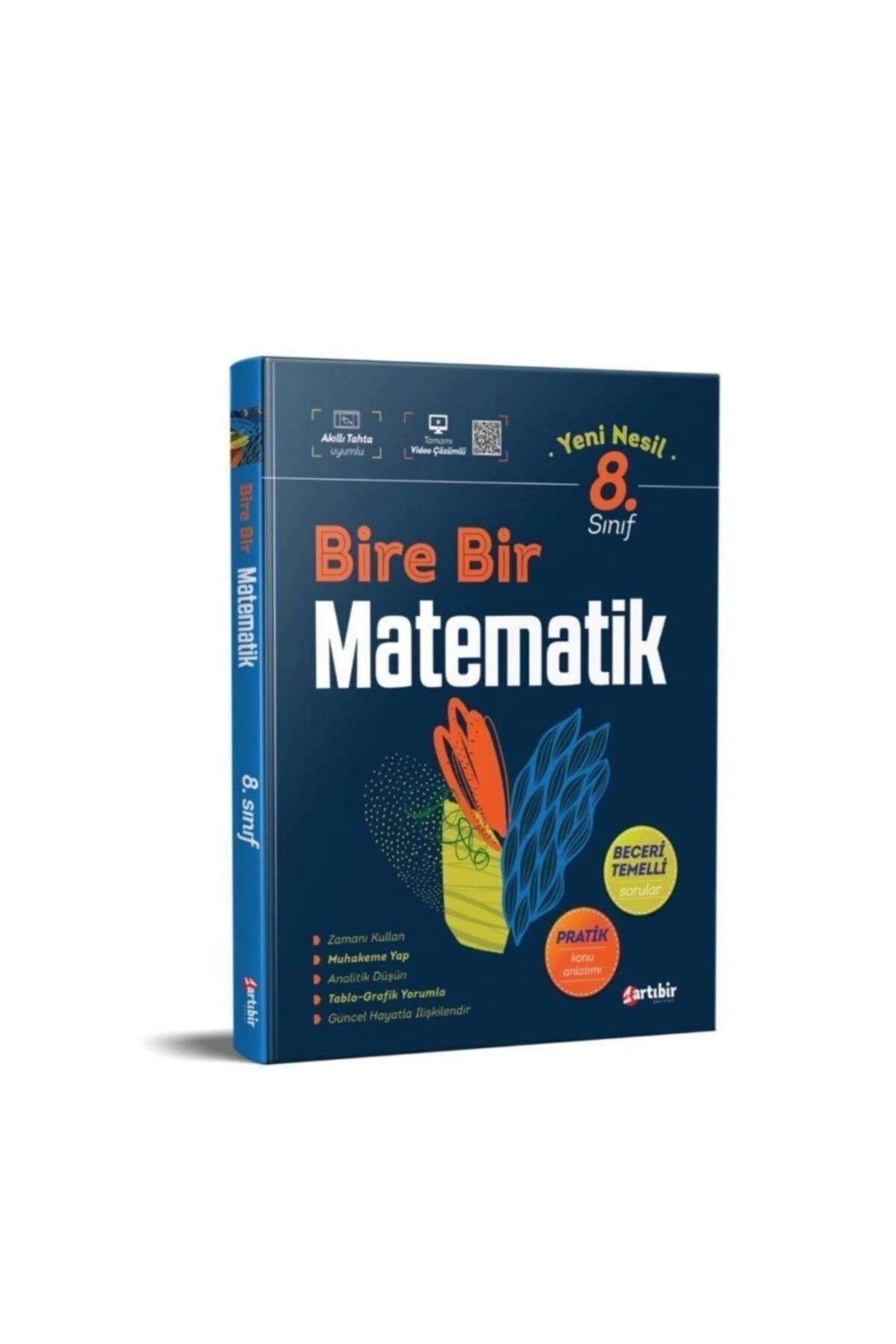 Artıbir Yayınları 8.sınıf Birebir Matematik Pratik Konu Beceri Temelli Sorular