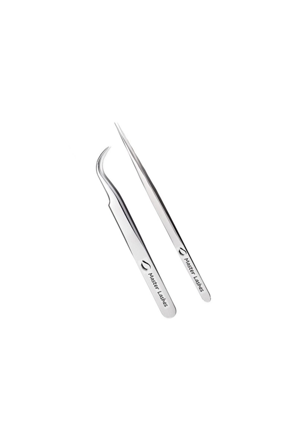Master Lashes Ipek Kirpik Cımbız Set Profesyonel