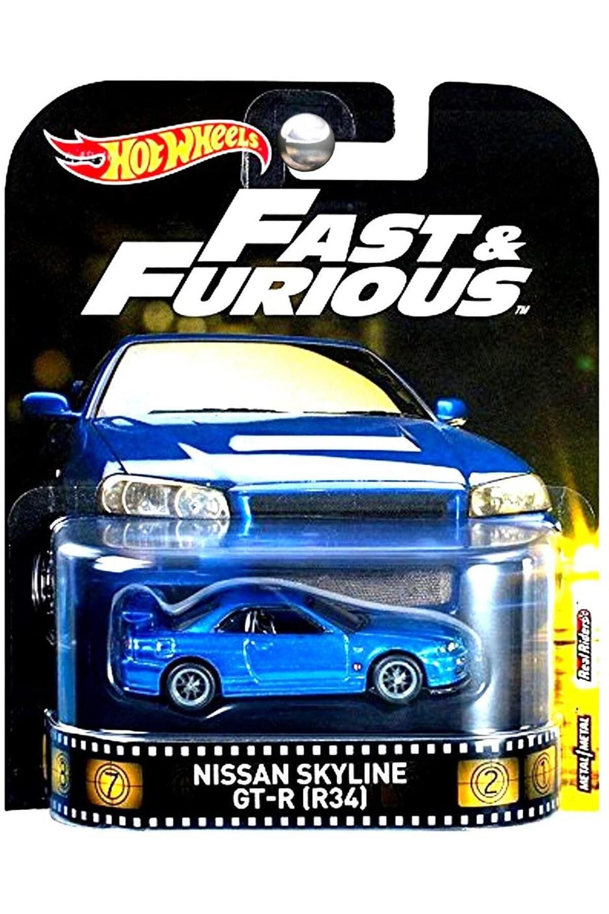 HOT WHEELS Retro Entertainment Fast & Furious Nissan Skyline Gt-r (R34)