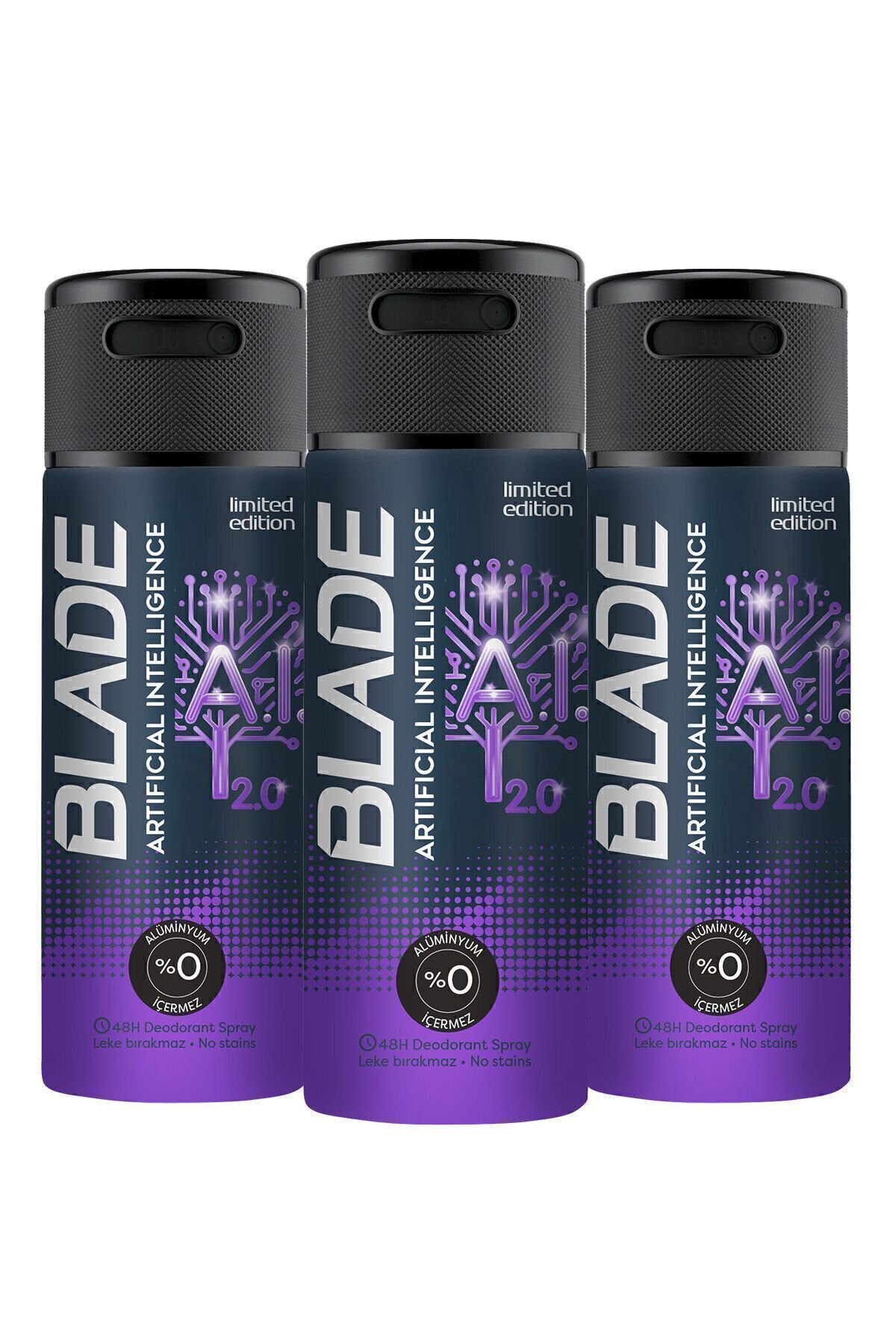 Blade Artificial Intelligence 2.0 Erkek Deodorant 3x150 ml