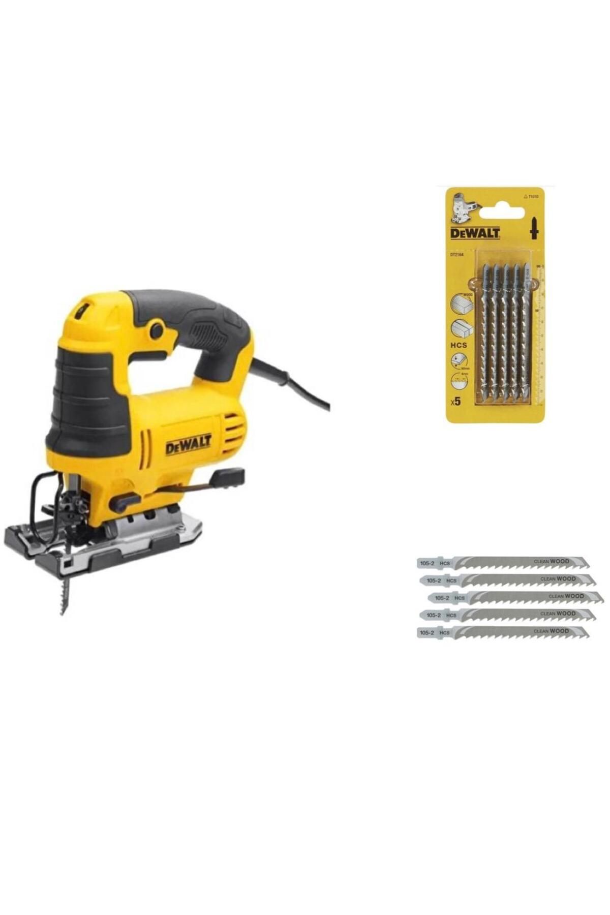 Dewalt DWE 349 DEKUPAJ + 5 PARÇA AHŞAP KESME