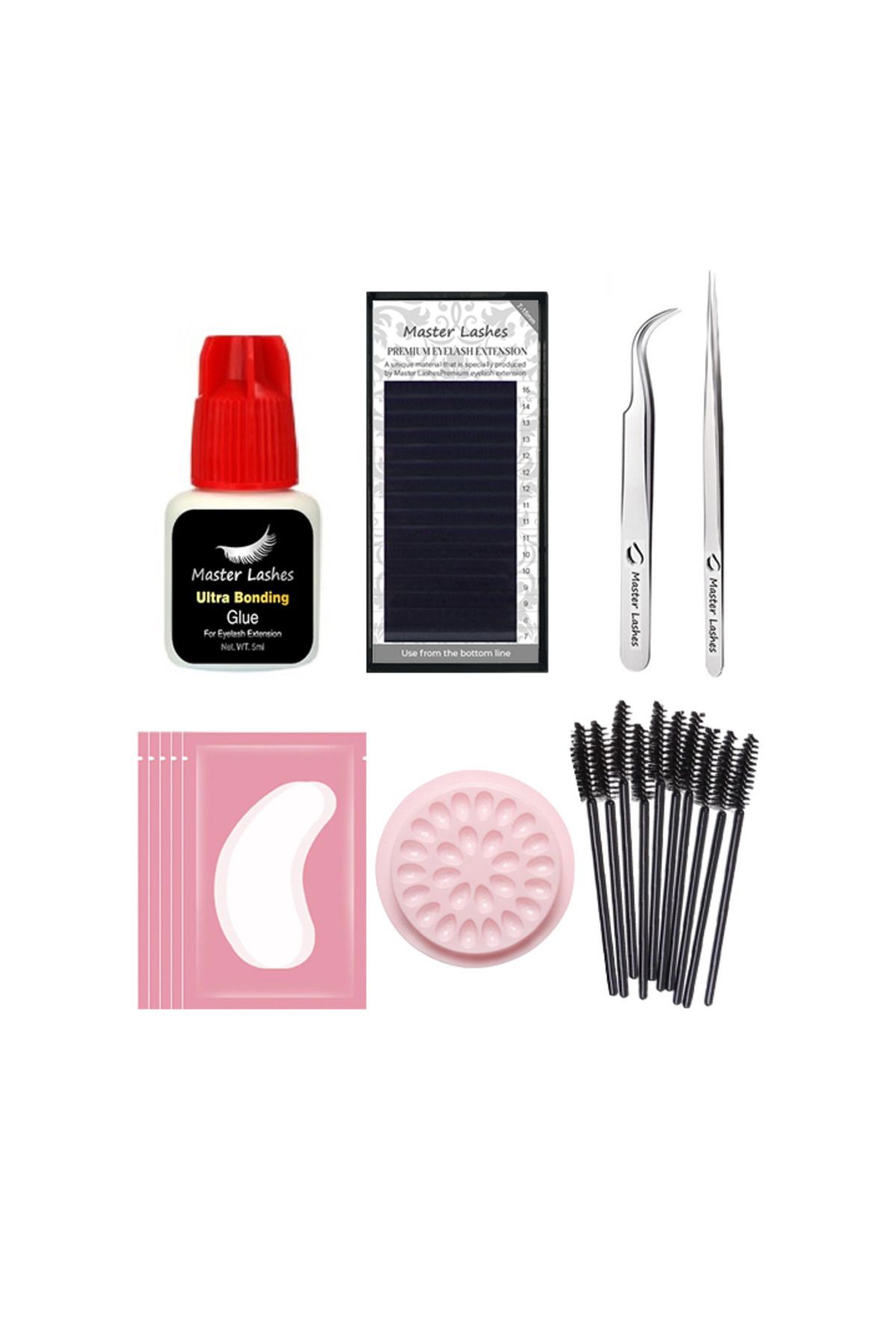 Master Lashes Ipek Kirpik Mini Başlangıç Seti