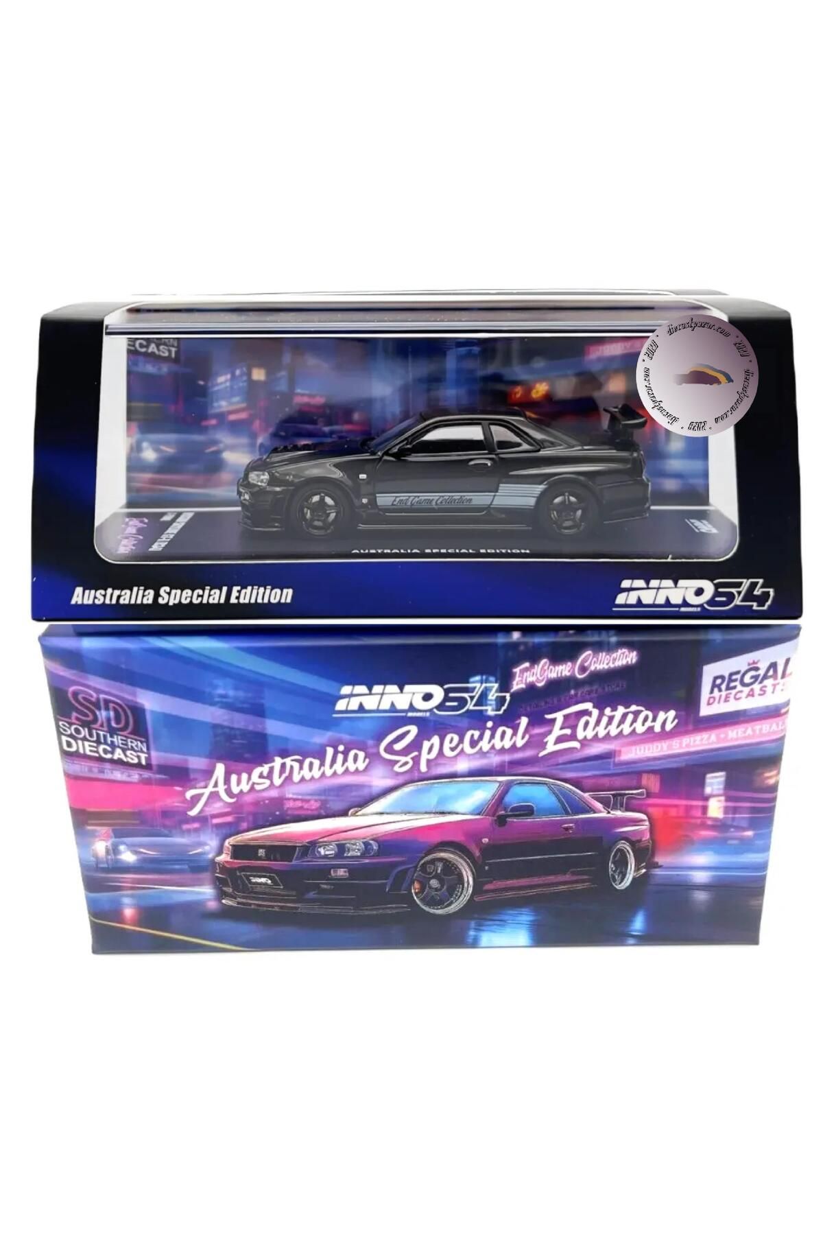 Inno İNNO64 Nissan Skyline GT-R R34 Z-Tune EndGame Australia Special Edition Chase