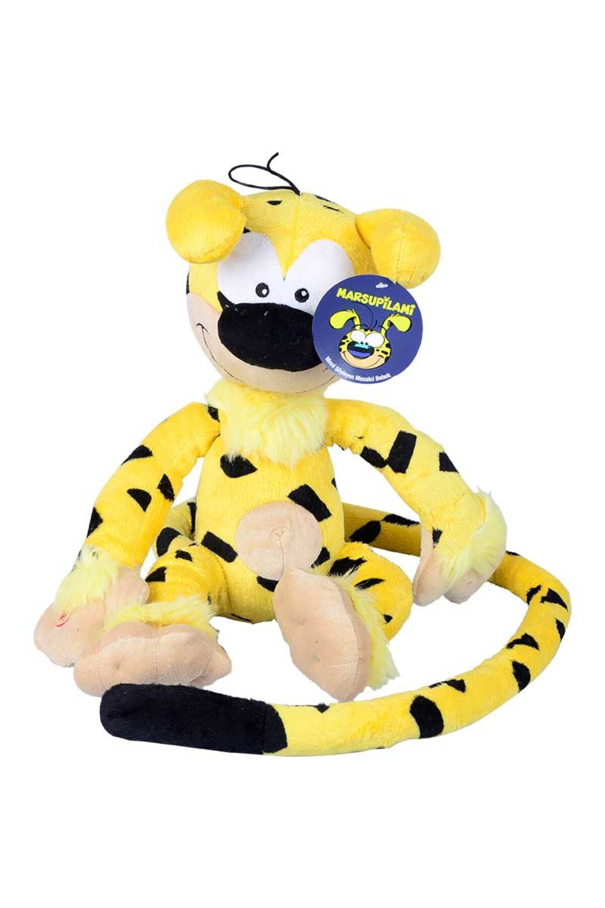 Marsupilami Uzun Kuyruk Peluş Oyuncak 50 cm Boyunda - Türkçe 5 Ninni Söyler 10 Masal Anlatır