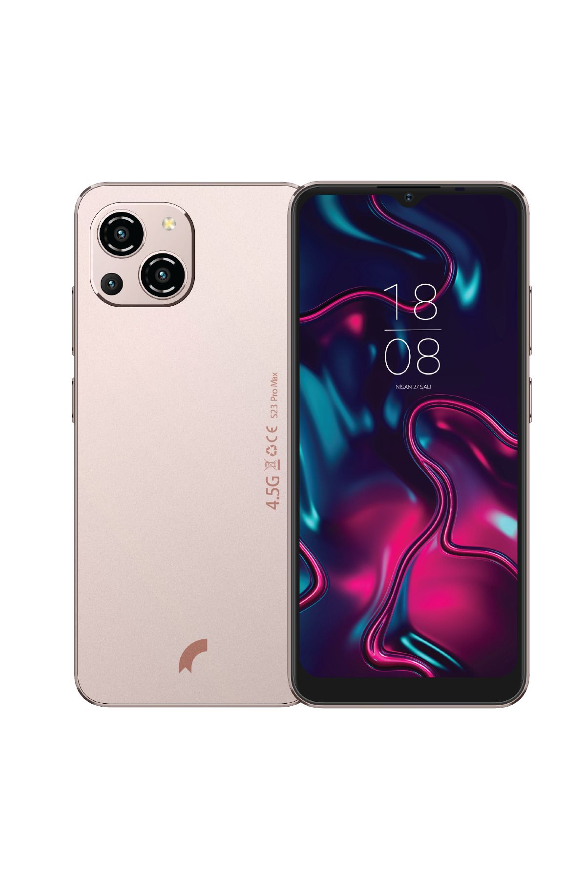Reeder S23 Pro Max 6/128 Gb Pembe ( Türkiye Garantili)