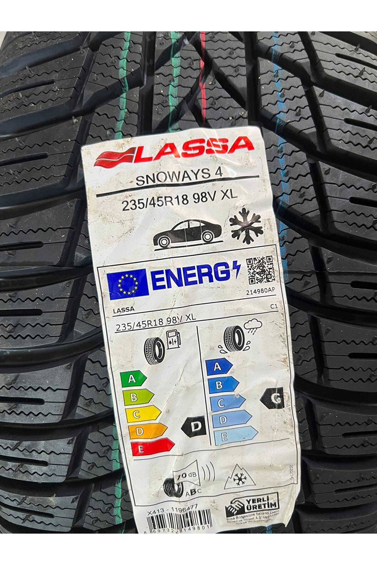/ 235/45R18 SNOWAYS 4 2024 KIŞLIK LASTİK