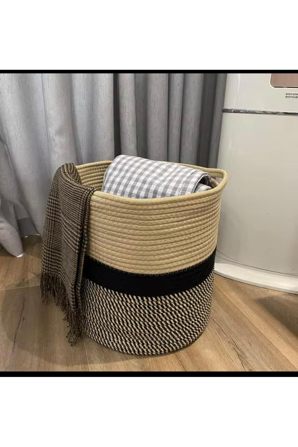 my doğa store Jüt, Hasır, Sepet, Banyo Sepeti, Kirli Sepeti, Oyuncak Sepeti, Düzenleyici, Saksı Sepet, Organizer