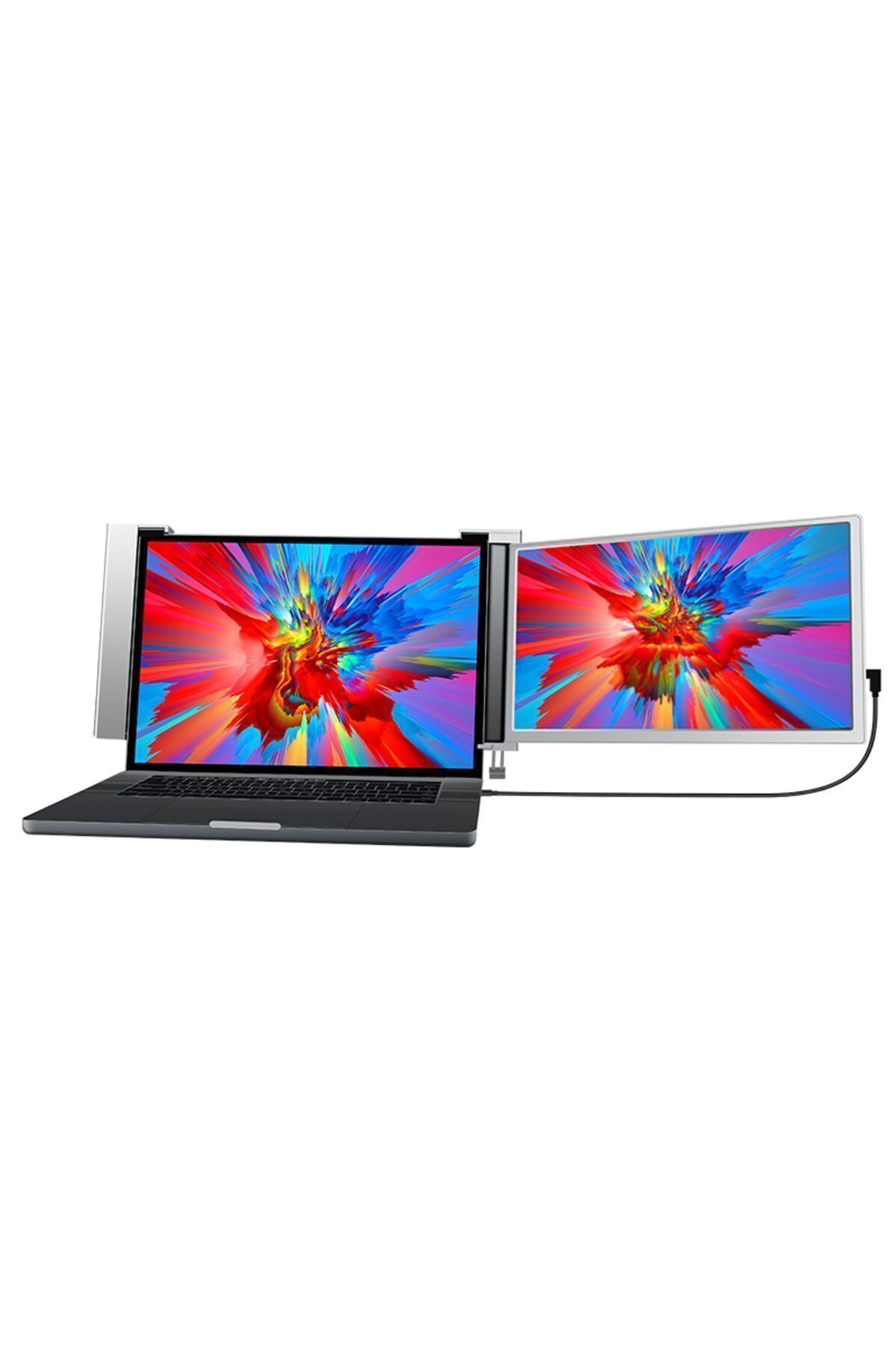 Trimonitör 14” Taşınabilir Tekli Monitör
