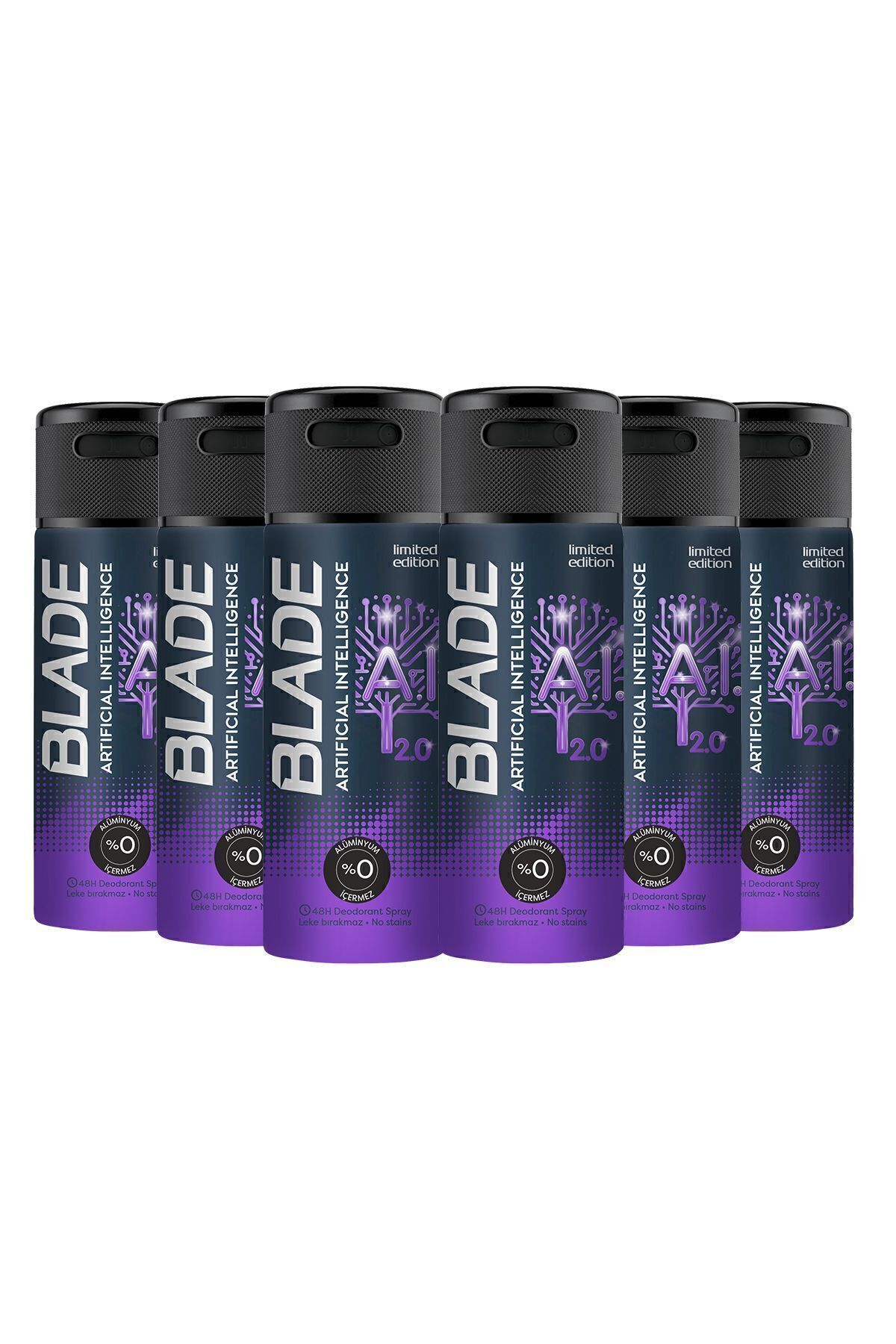 Blade Artificial Intelligence 2.0 Erkek Deodorant 6x150 ml