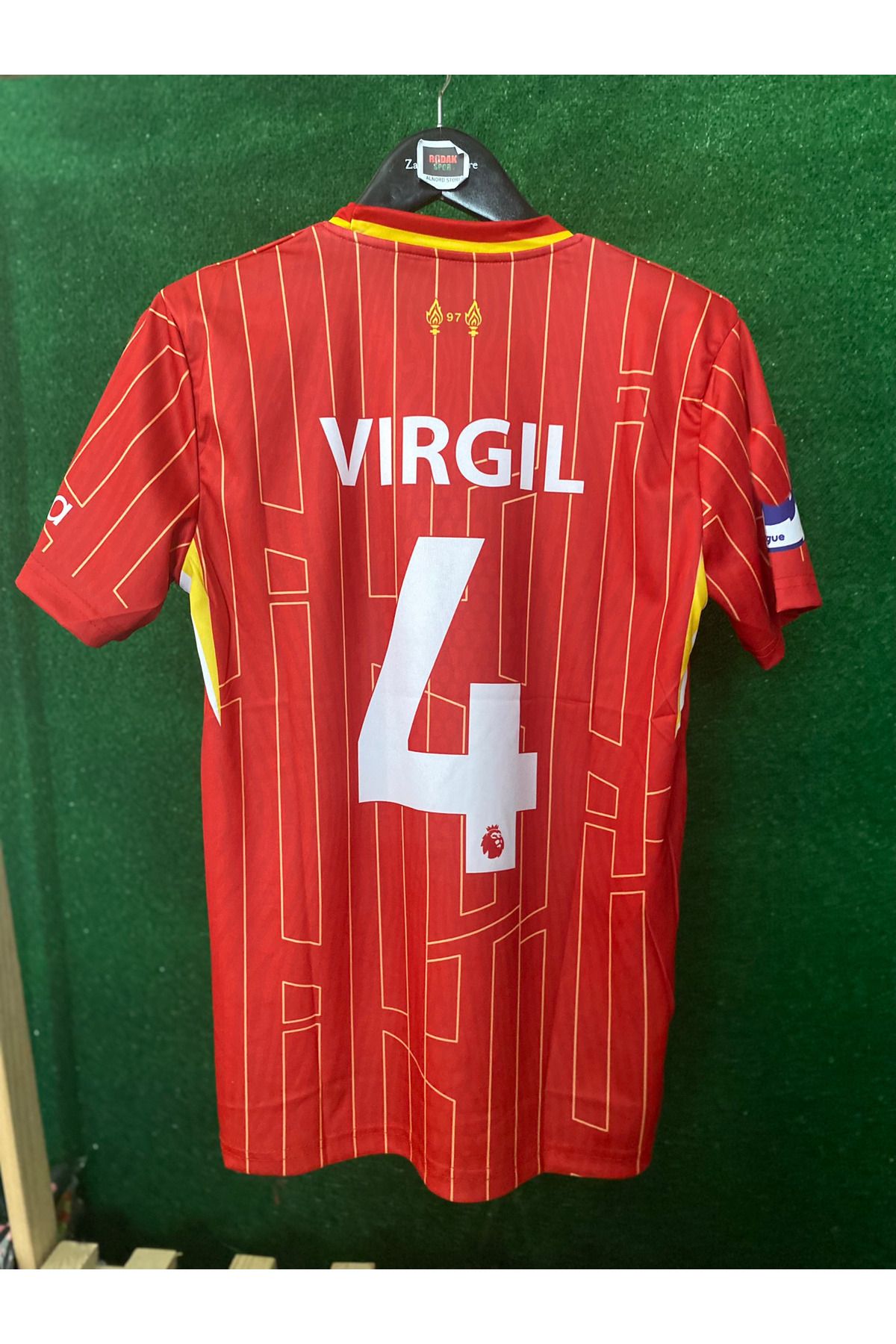 RODAK SPOR Lıverpoool Virgil Van Dijk 4 Yeni Sezon Iç Saha Forması 2024/25