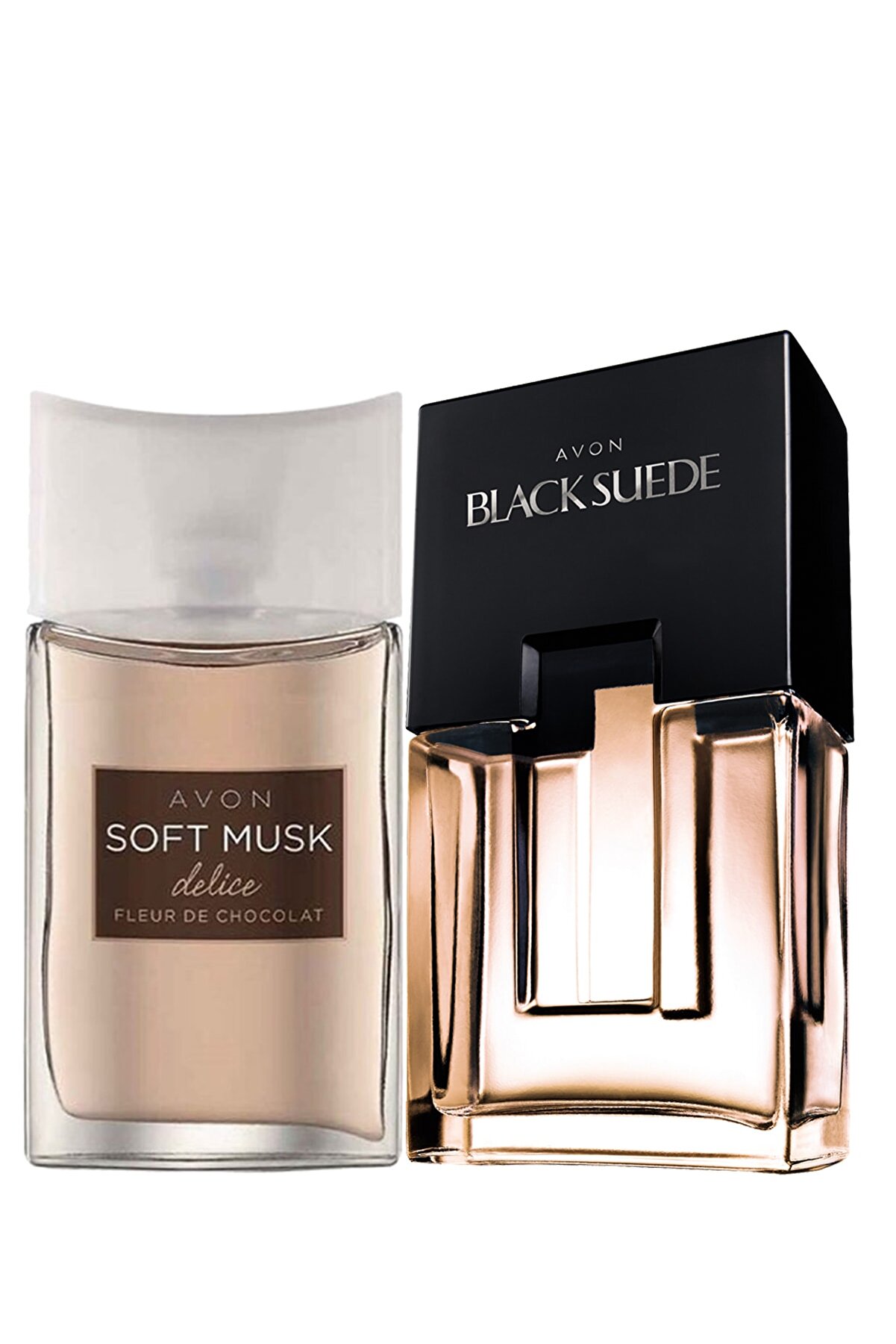 Avon Black Suede Erkek Parfüm Ve Soft Musk Delice Kadın Parfüm