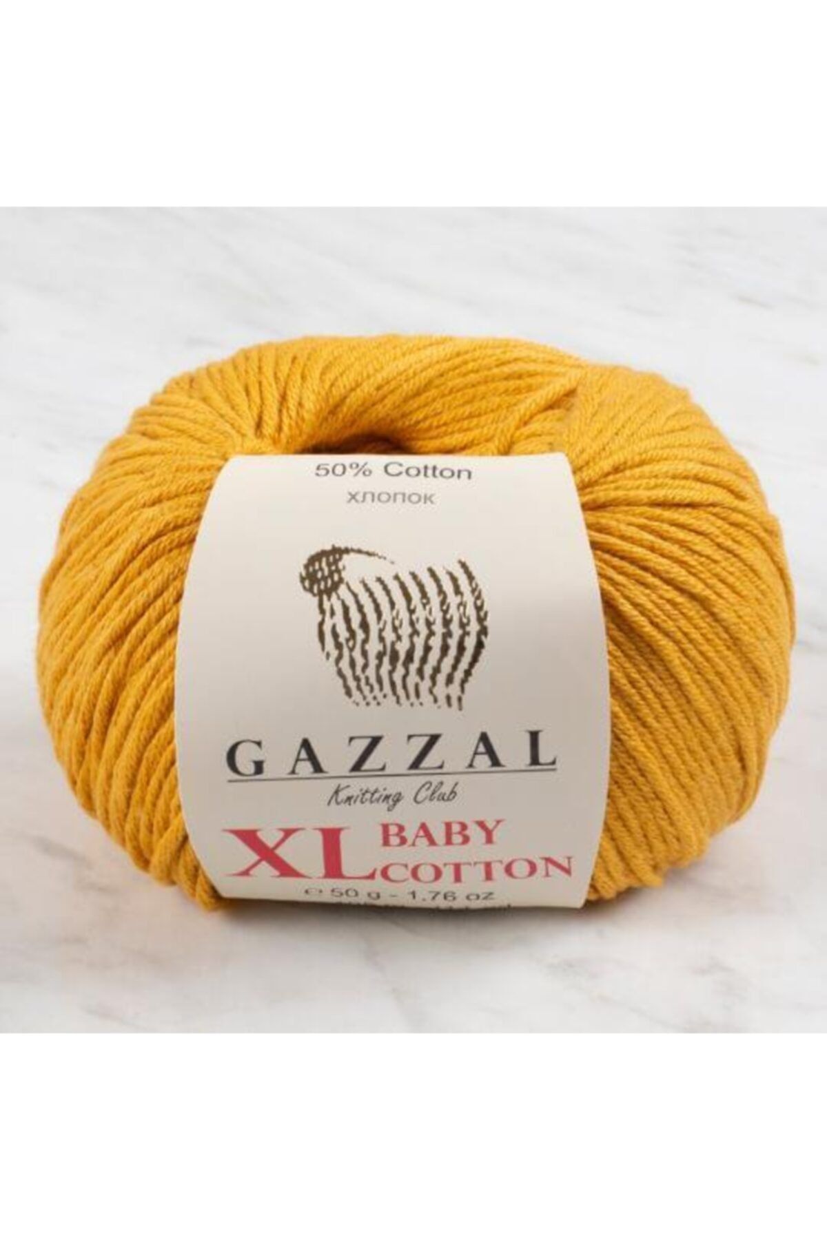 Gazzal Baby Cotton Xl Örgü Ipi 3447 Hardal