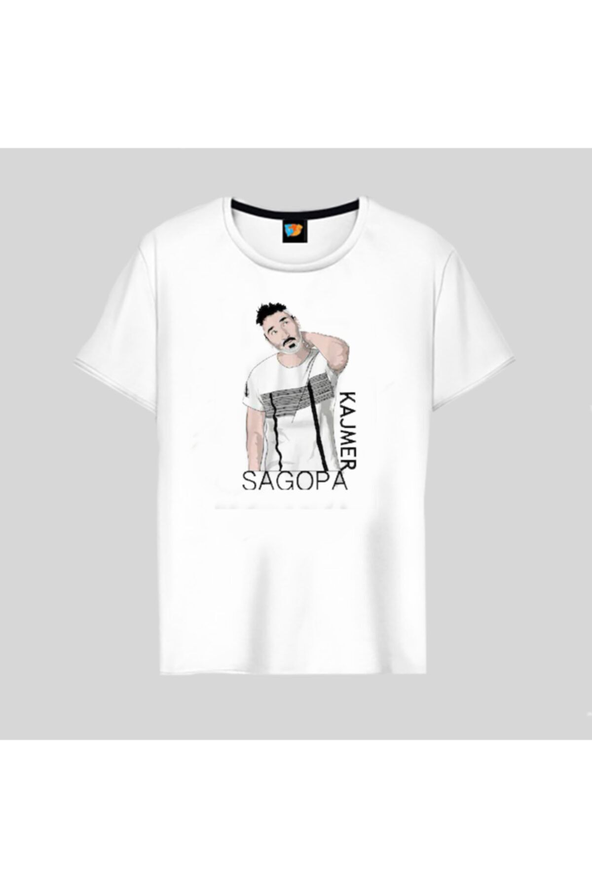 GALASHOP Sagopa Kajmer Beyaz Erkek Tişört T-shirt19