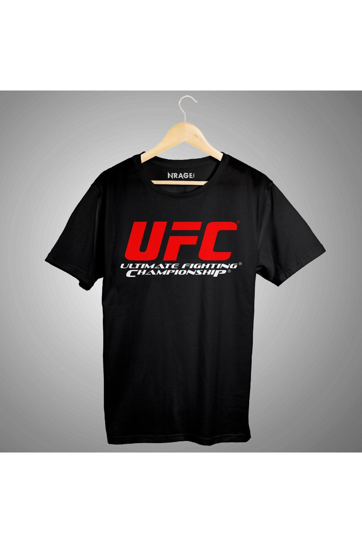 nrage Ultimate Fighting Championship Baskılı Tişört