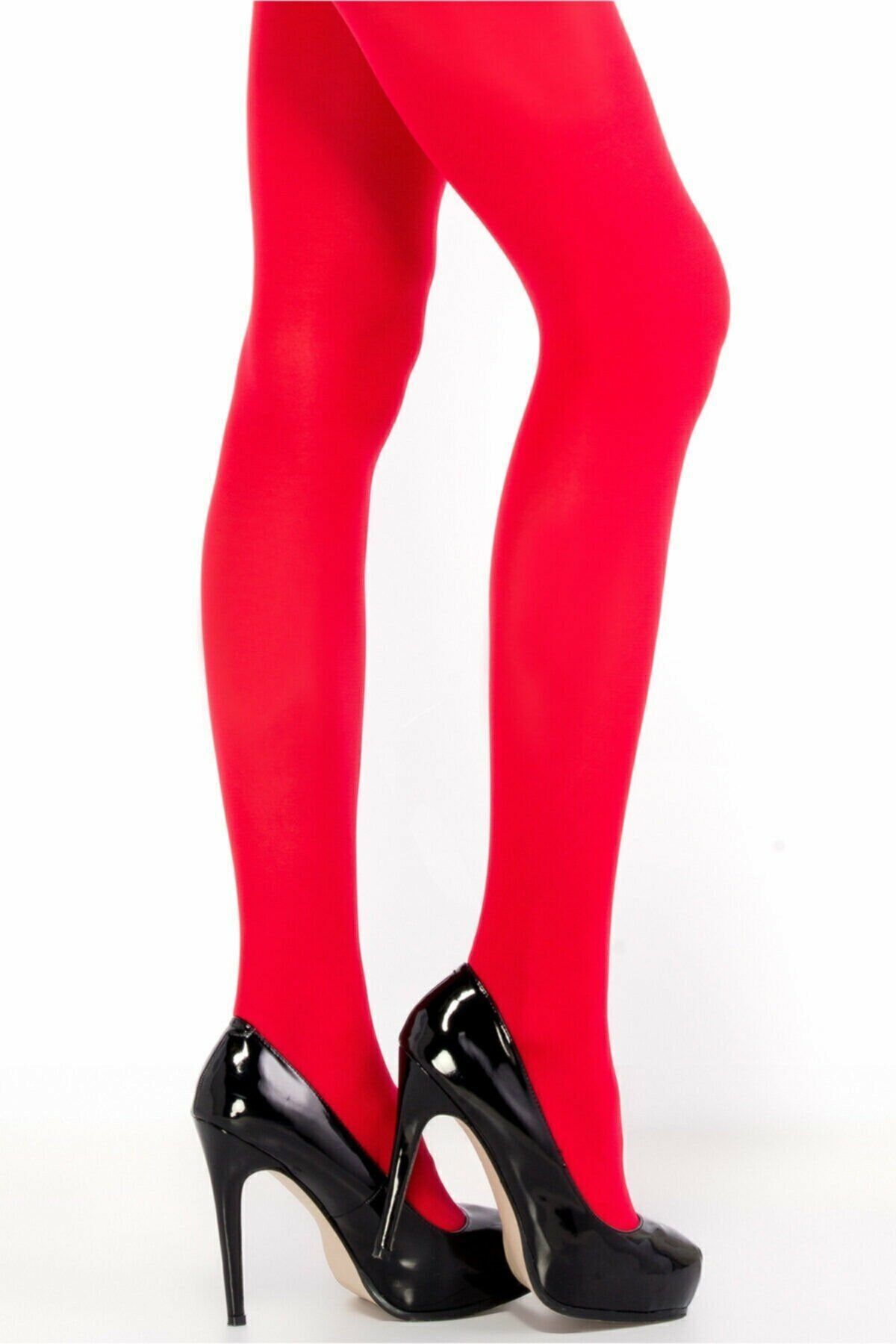 Penti Kadın Kırmızı Mikro 40 Denye Külotlu Çorap 6'lı