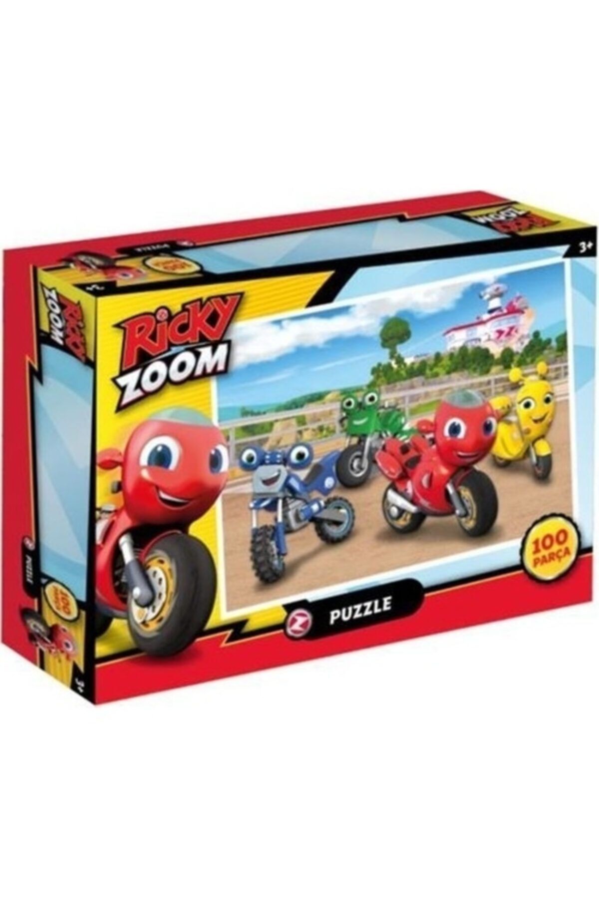 Can Toys Ricky Zoom 100 Parça Kutulu Puzzle