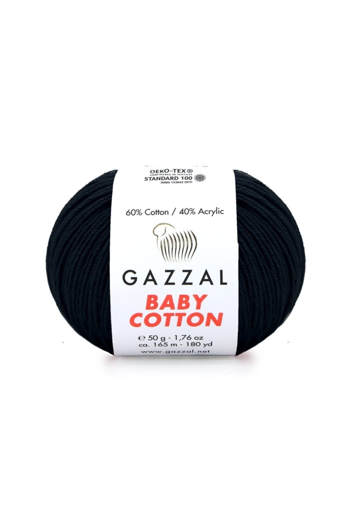 Gazzal Baby Cotton 50 gr 3433 Pamuklu Amigurumi, Punch Ipi