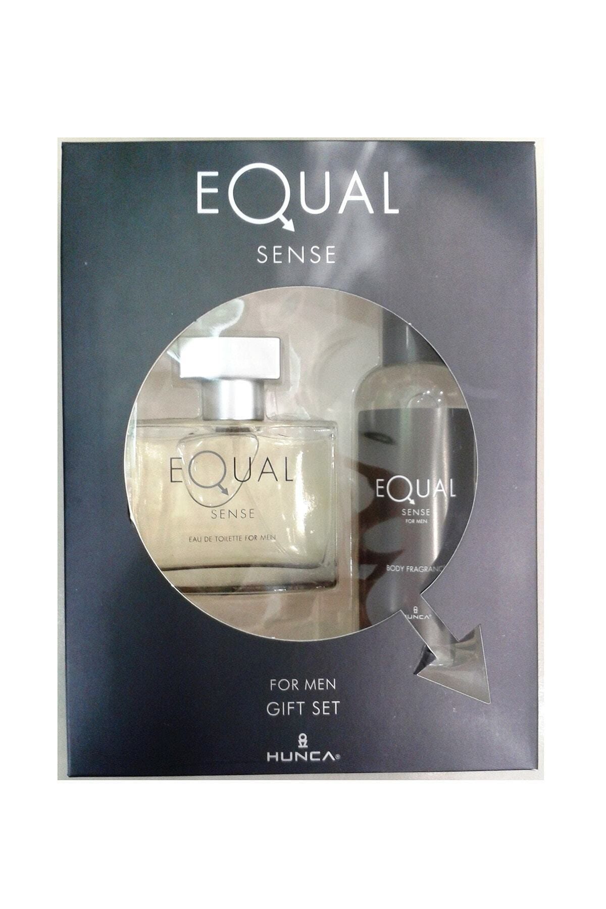 Equal Sense Edt 75 ml + 150 ml Vücut Losyonu Erkek Parfüm Seti 8690973366184