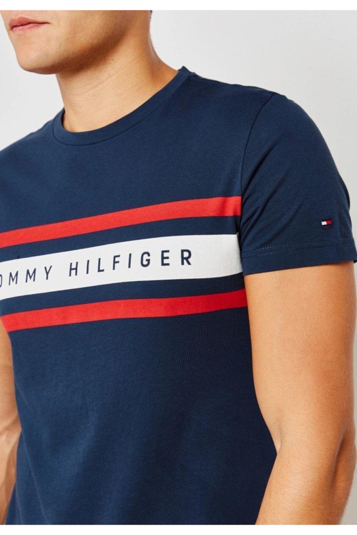 Tommy Hilfiger Signature Print Tshirt Organic Cotton