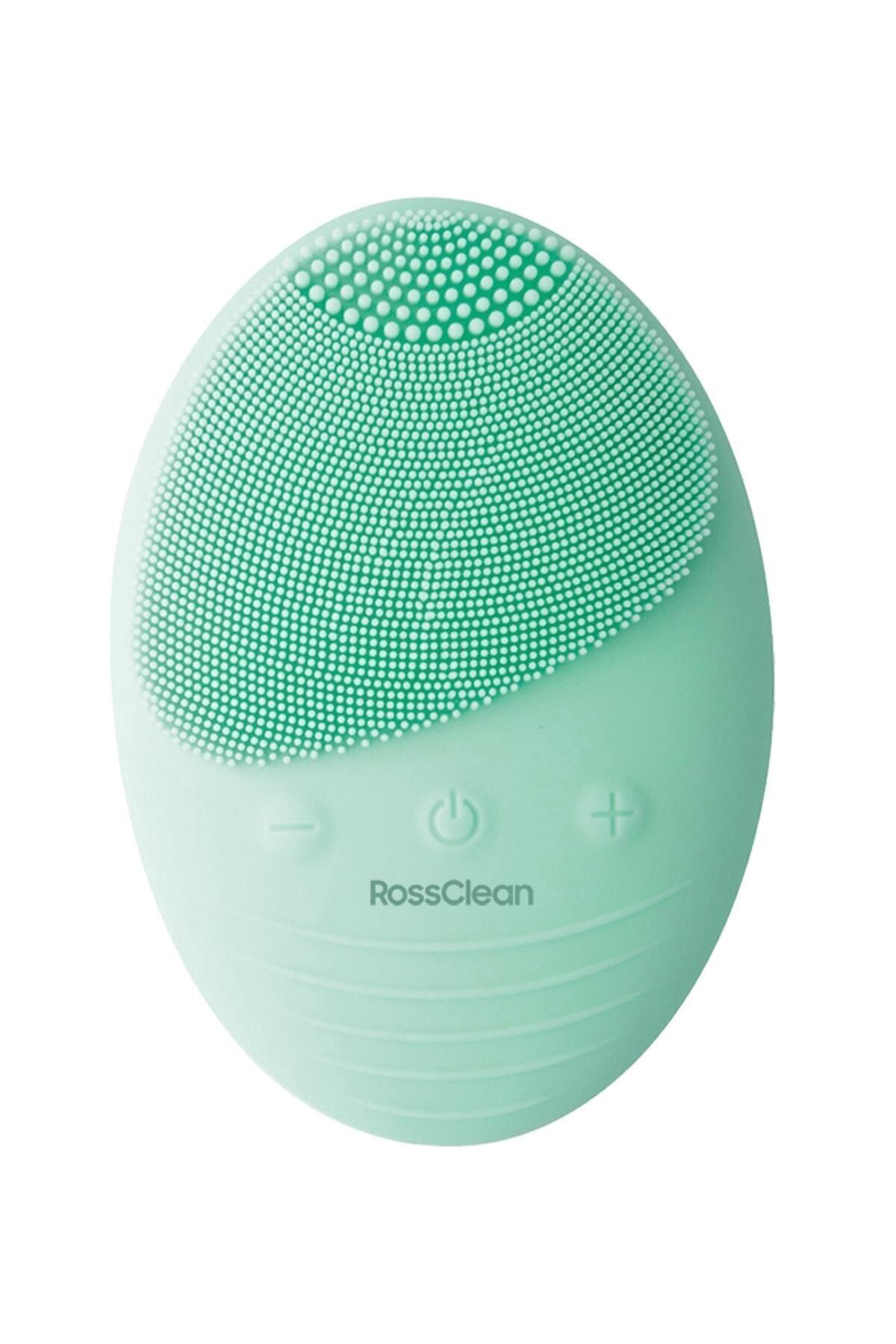 RossClean Pro Yüz Temizleme Ve Masaj Cihazı  5 Kademeli Fototerapi Modu  Kablosuz Şarjlı  Yeşil