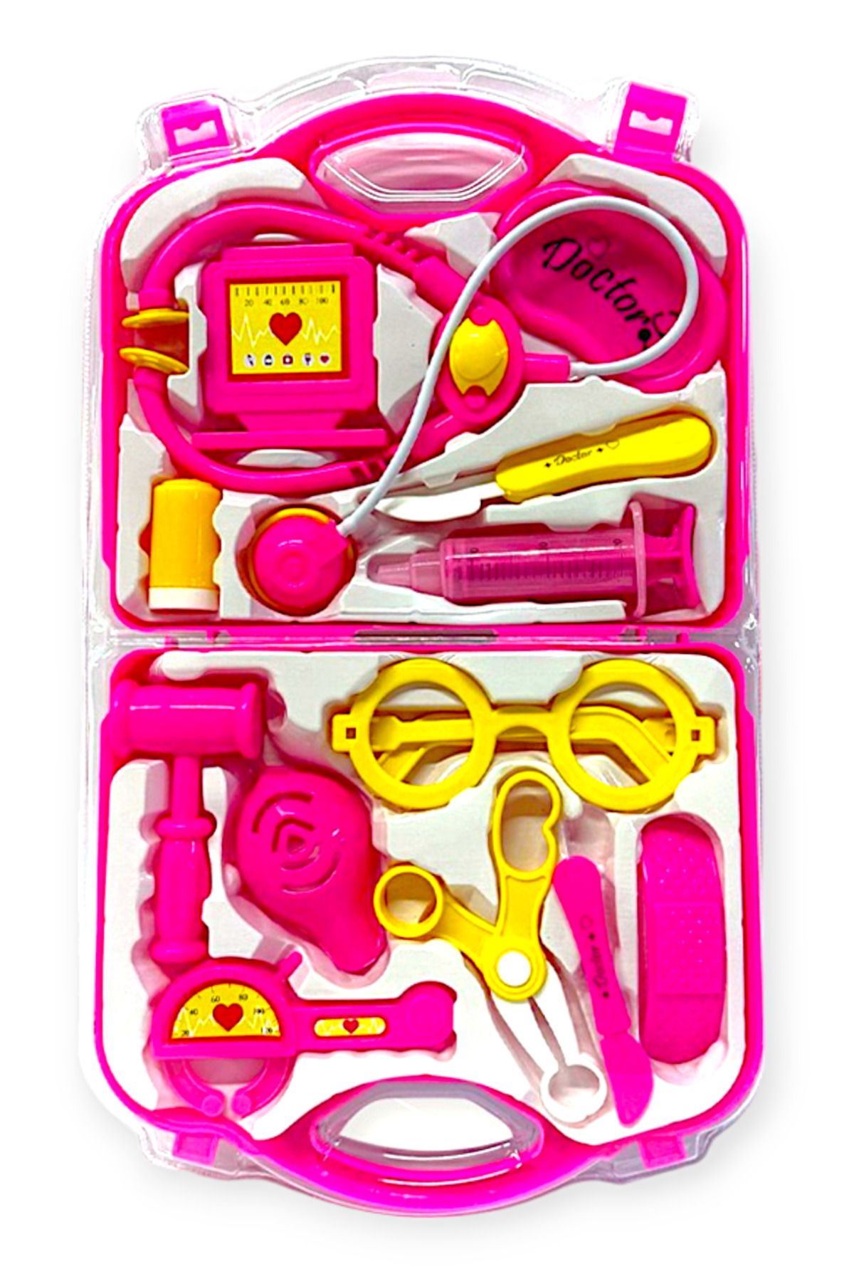 Brother Toys Çantalı Plastik Oyuncak Doktor Seti Pembe Ce Belgeli