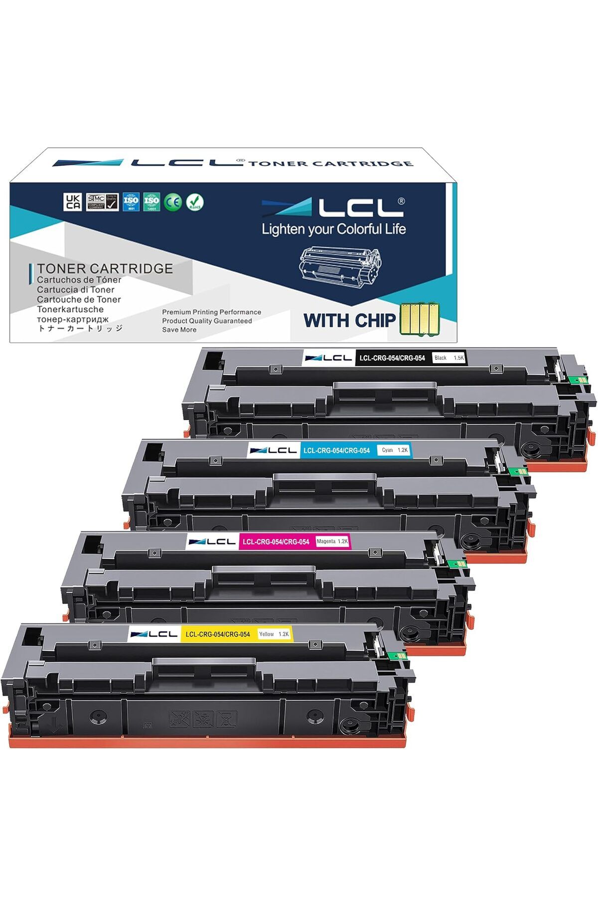 Canon i-SENSYS LBP621cw 623cw MF643CDW MF645CX MF640C MF641CW MF642CDW CRG054 ÇİPLİ