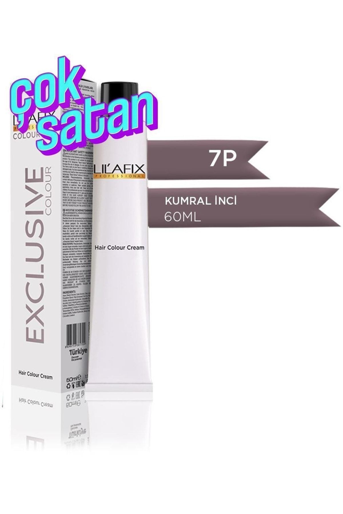 Lilafix Krem Tüp Saç Boyası 7p Kumral Inci 60 Ml