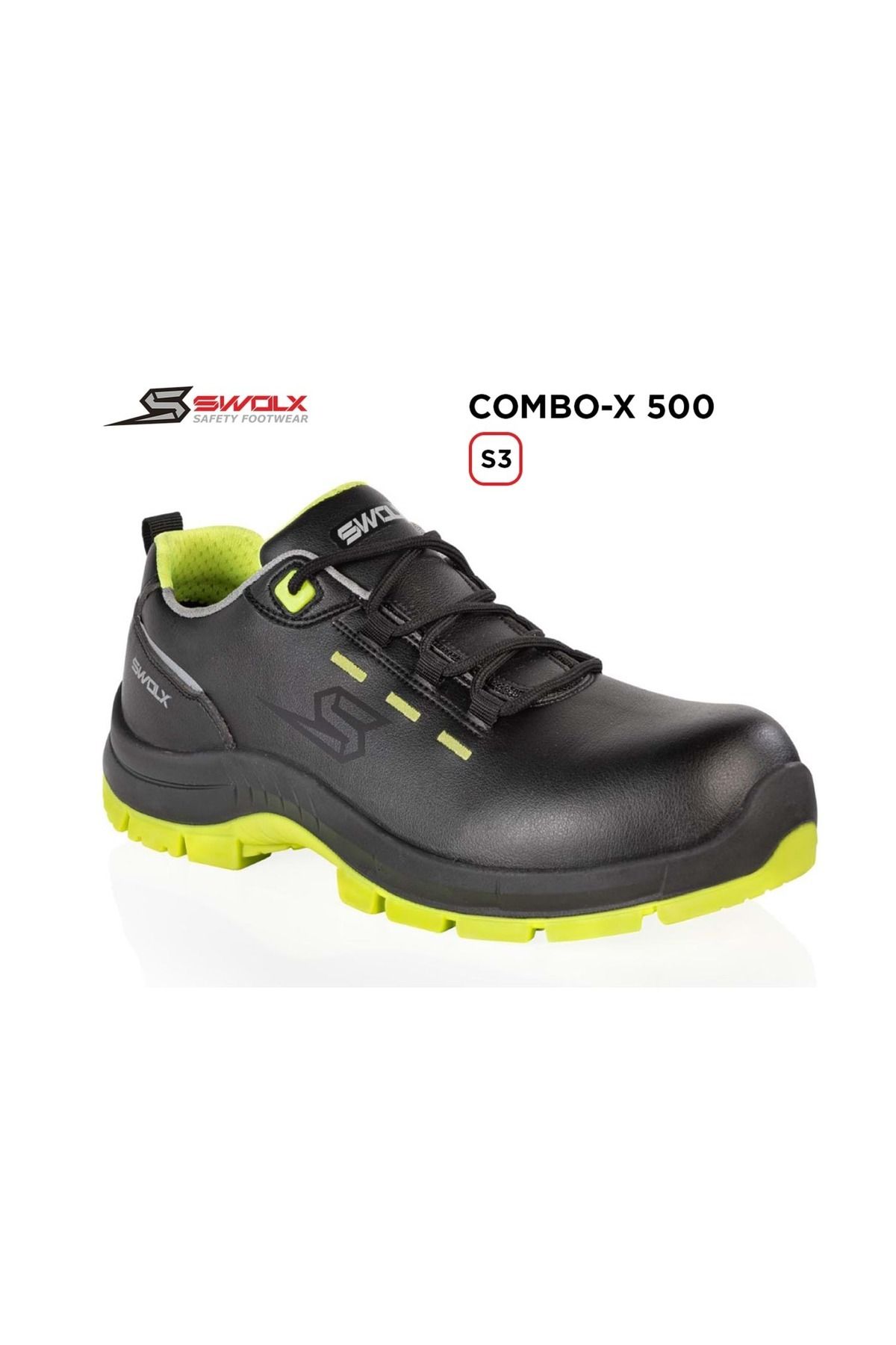 Swolx COMBO X - 500 S3 KOMPOZİT BURUN İŞ AYAKKABISI