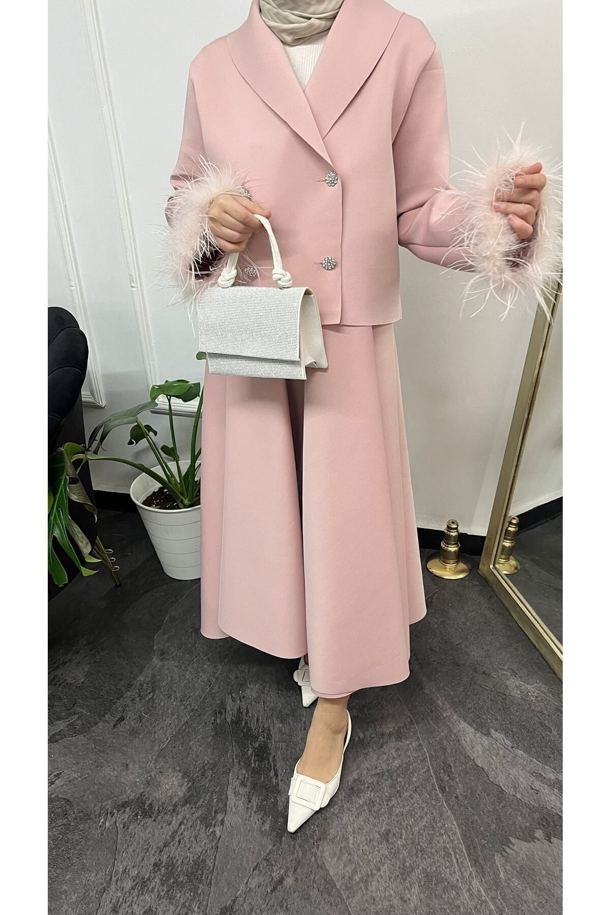 Fibutik Pembe Alt Üst Takım