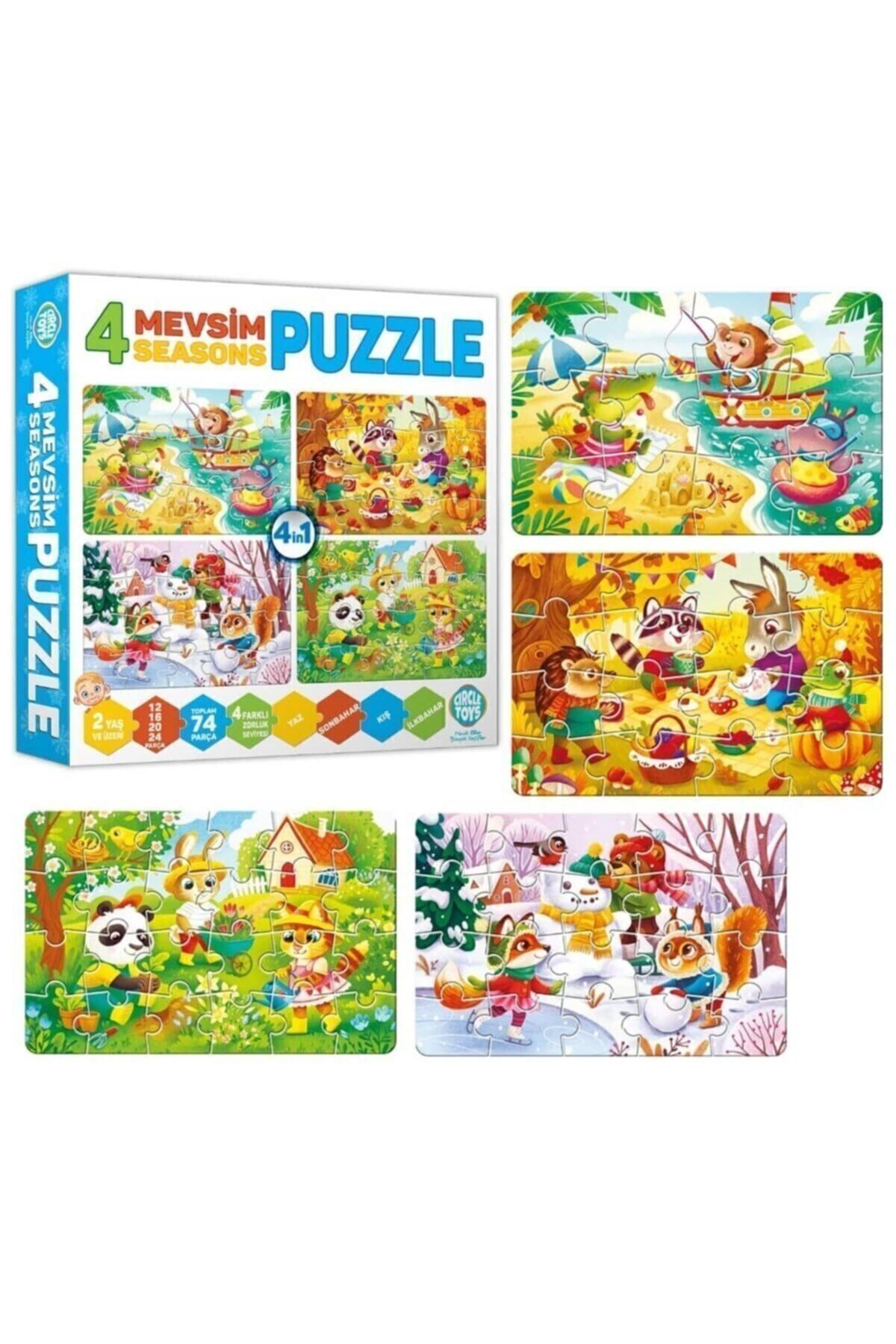 Circle Toys 4 Mevsim Puzzle