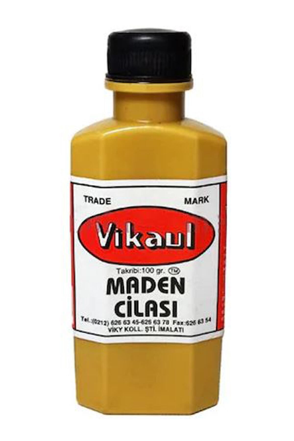 VİKAUL Metal Parlatıcı / Maden Cilası, Kavil 100 gr