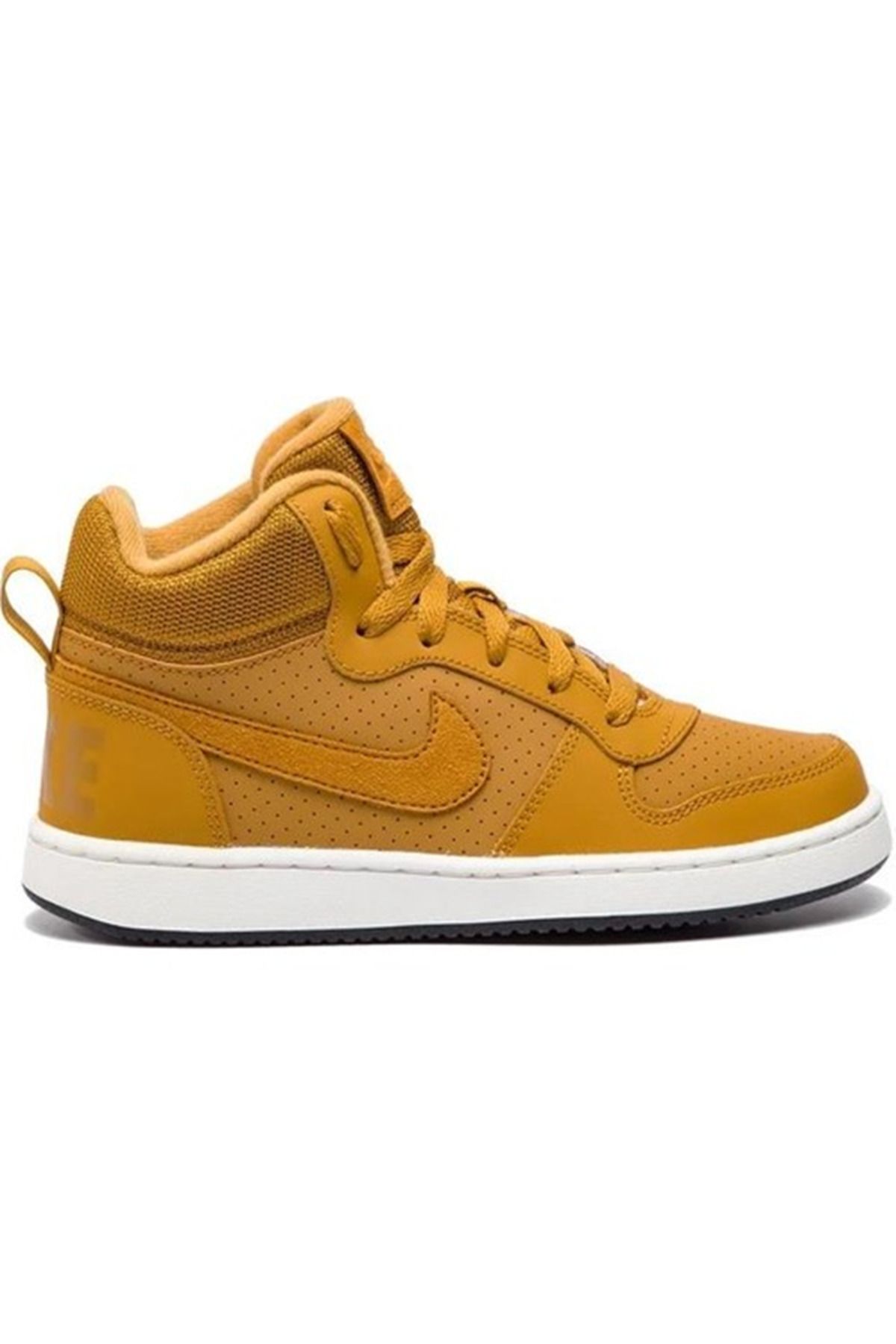 Nike Court Borough Mid Sneaker Hardal Sarı Lifestyle Kadın Ayakkabı 839977-701