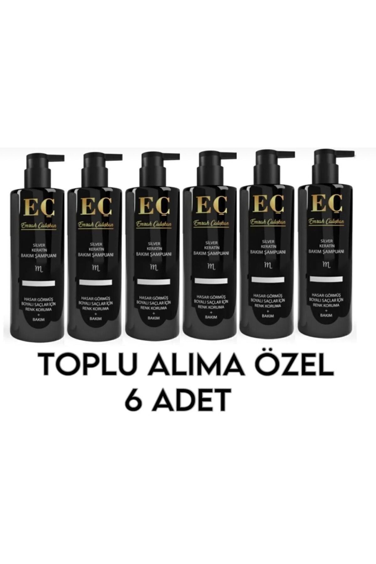 emrah çalışkan EÇ MOR ŞAMPUAN KERATİN ÖZLÜ 6 ADET 250 ML