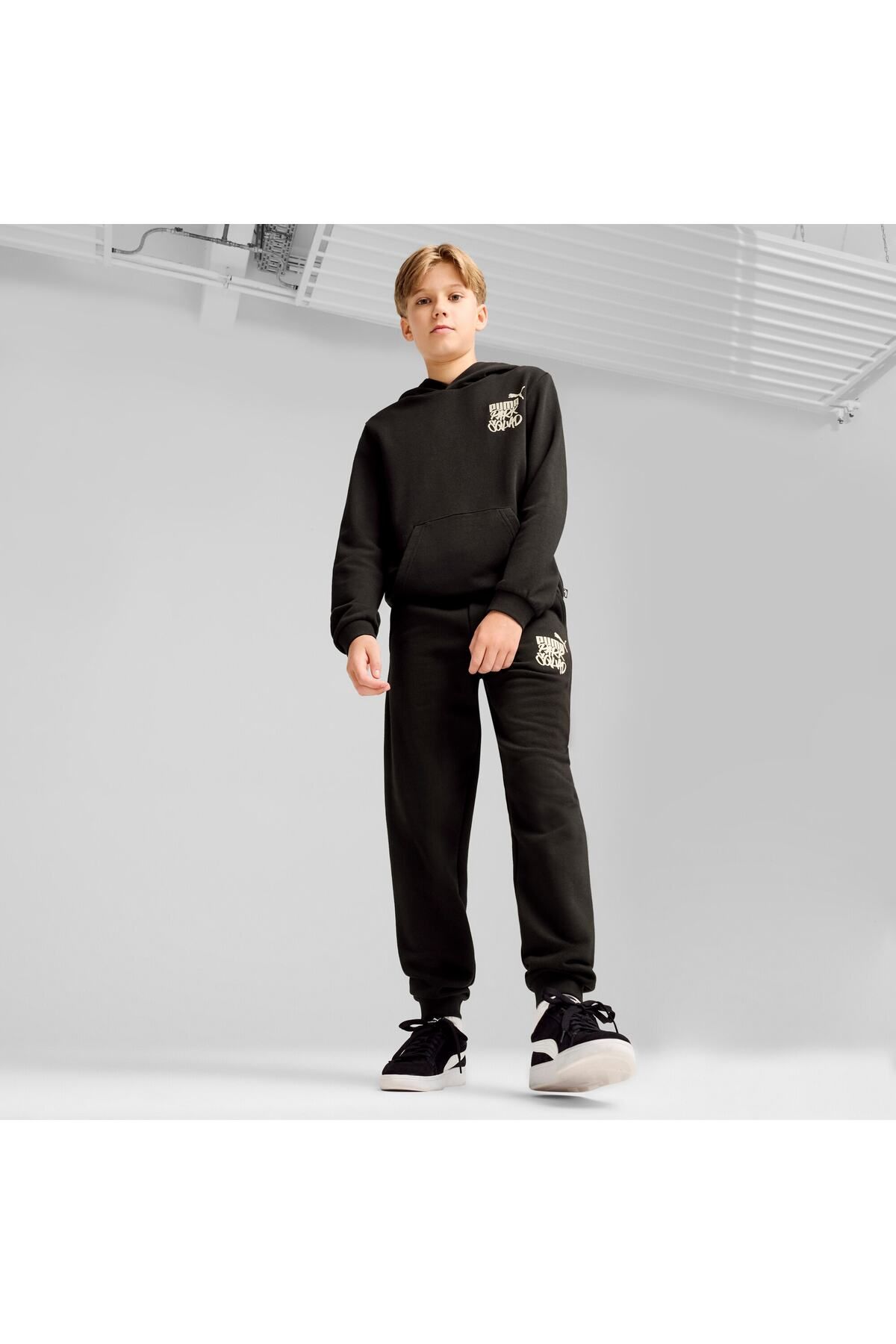 Puma ESS+ MID 90s Genç Eşofman Altı