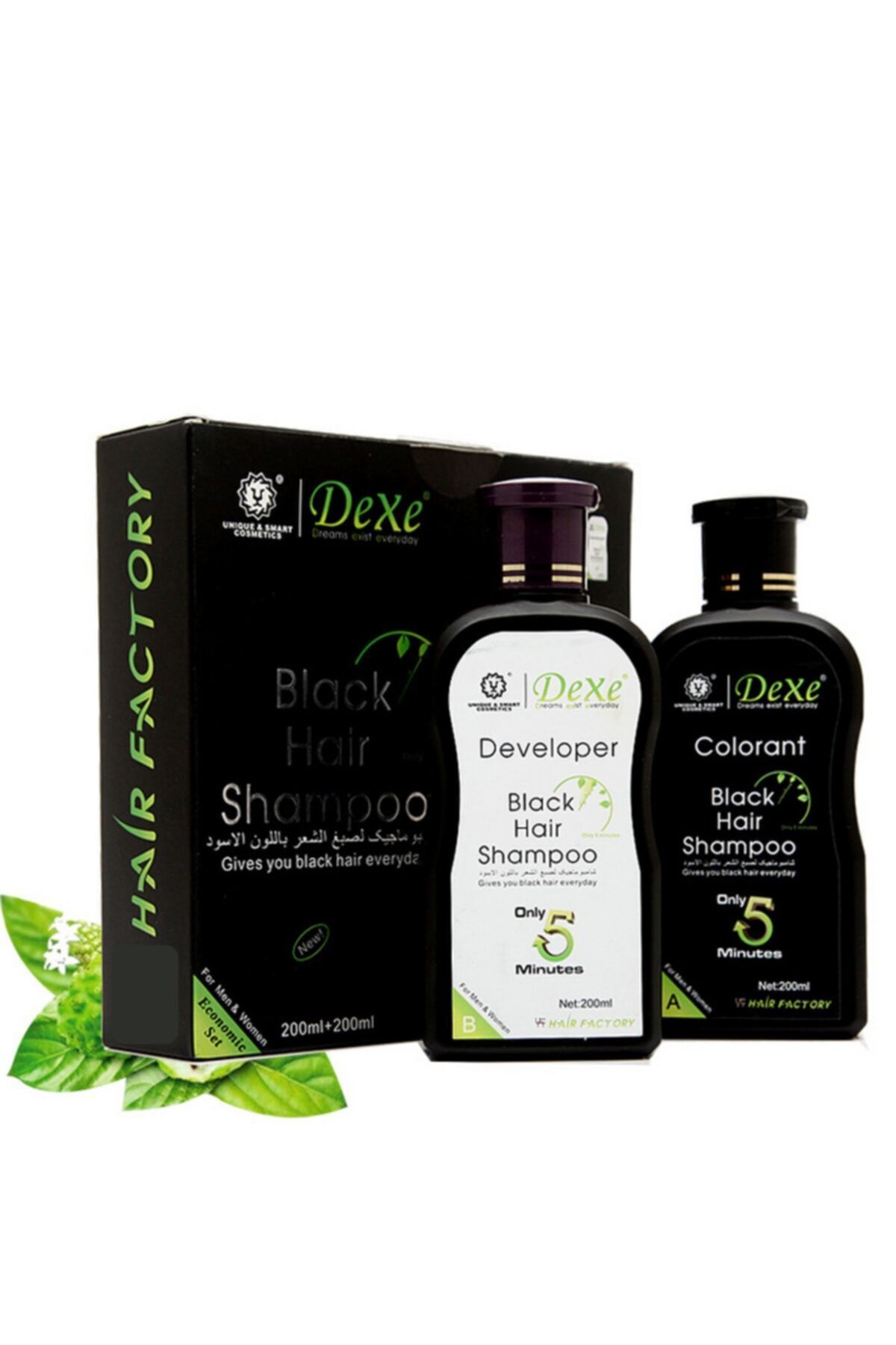Dexe Saç Ve Sakal Siyahlaştırıcı Şampuan 200 ml 200 ml