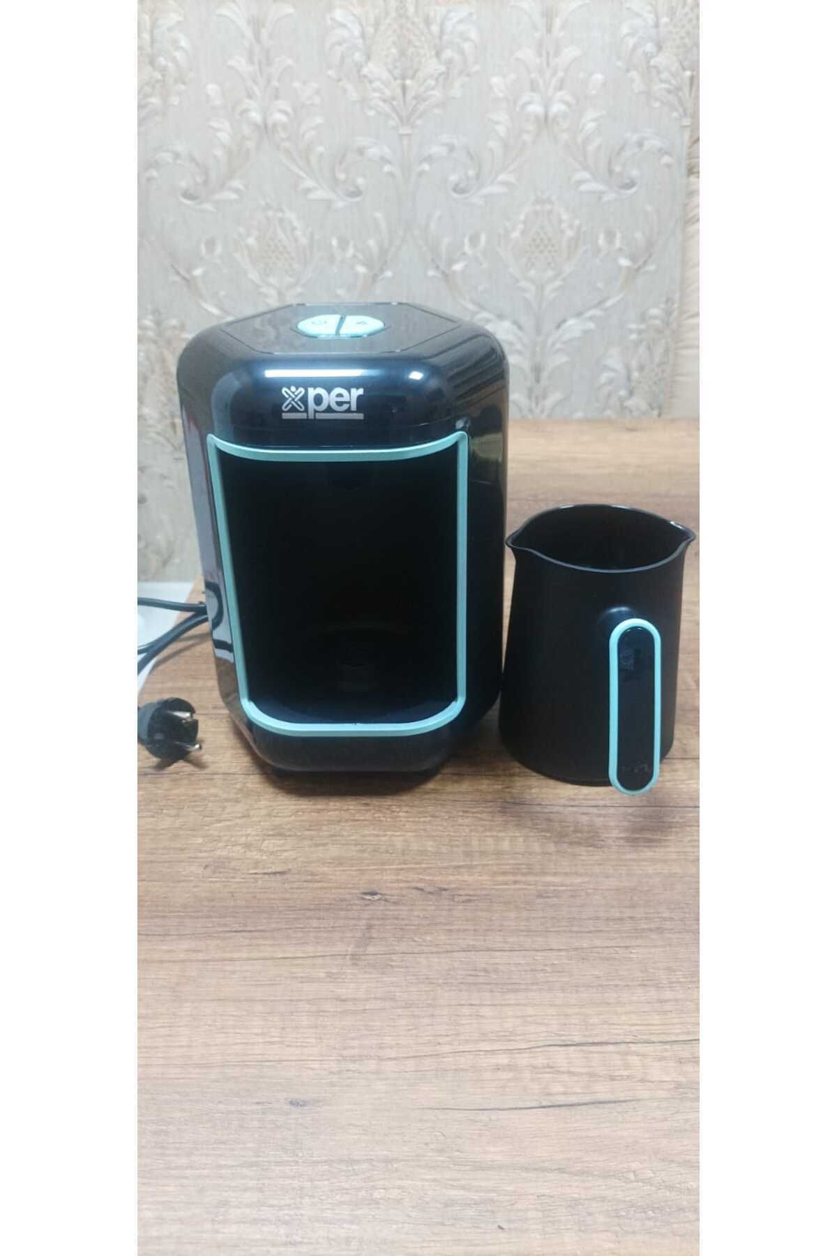 XPERMATE Xper - xptc-707  kahve makinası siyah türkiye de tek satıcı