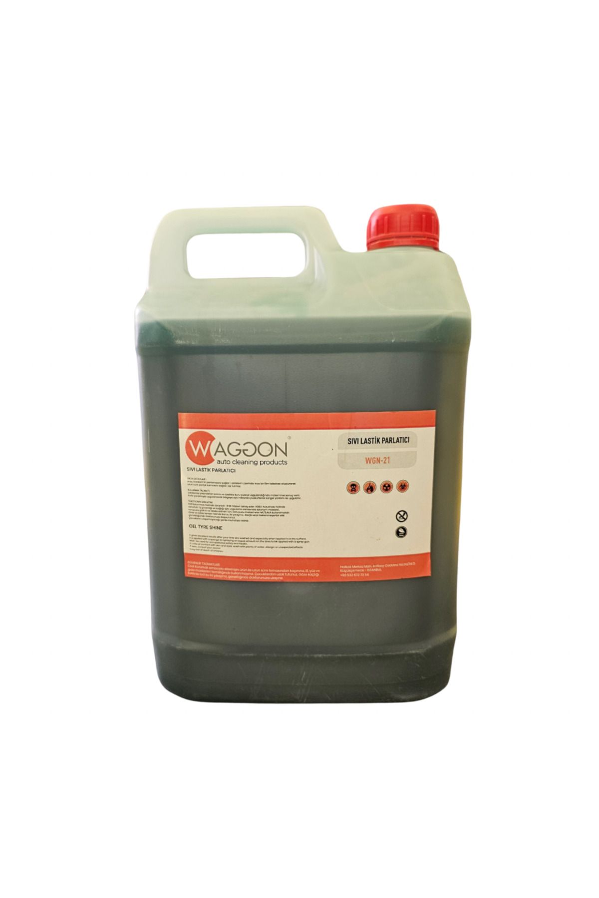 waggon car clean Sıvı Lastik Parlatıcı 5kg.