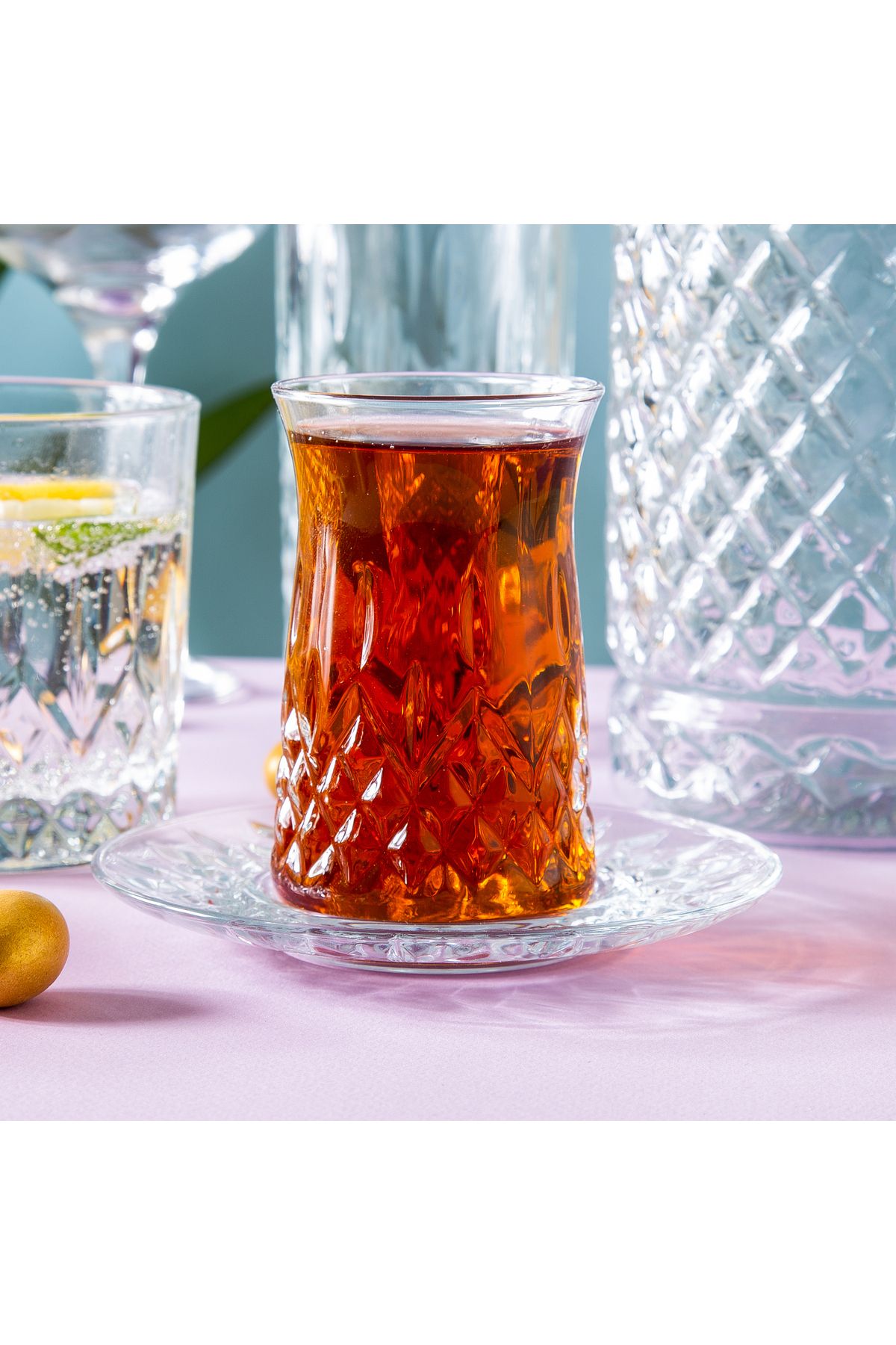 PLT Design Lav Odin 12 Parça Çay Seti - 170 ml